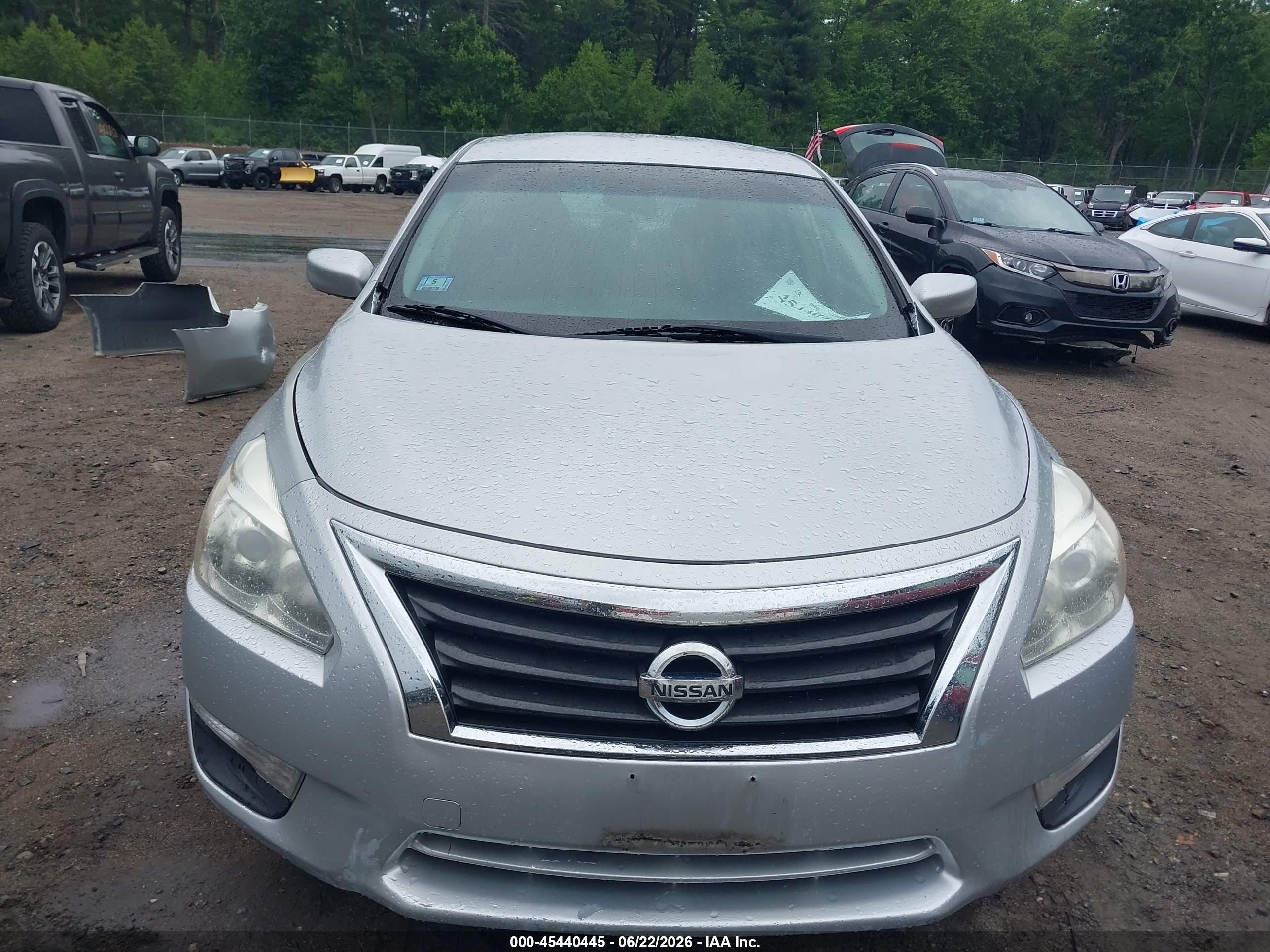 2013 Nissan Altima 2.5 S Silver vin: 1N4AL3APXDC247660