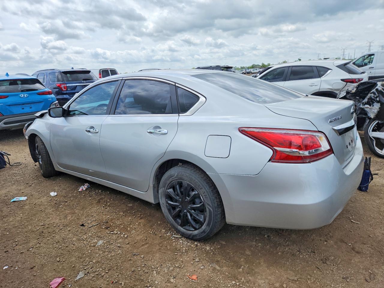 2013 Nissan Altima 2.5 Silver vin: 1N4AL3APXDC264216