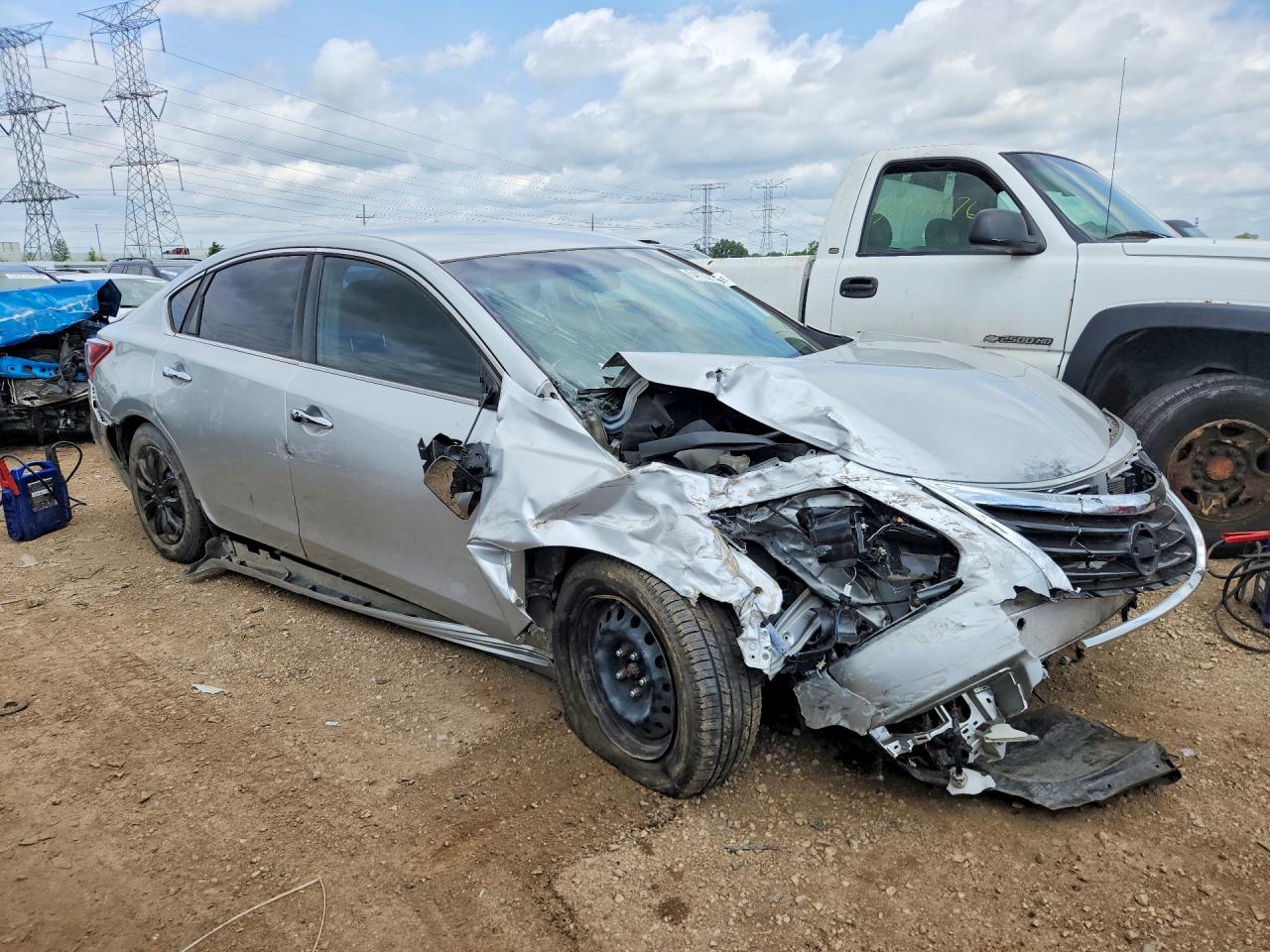 2013 Nissan Altima 2.5 Silver vin: 1N4AL3APXDC264216