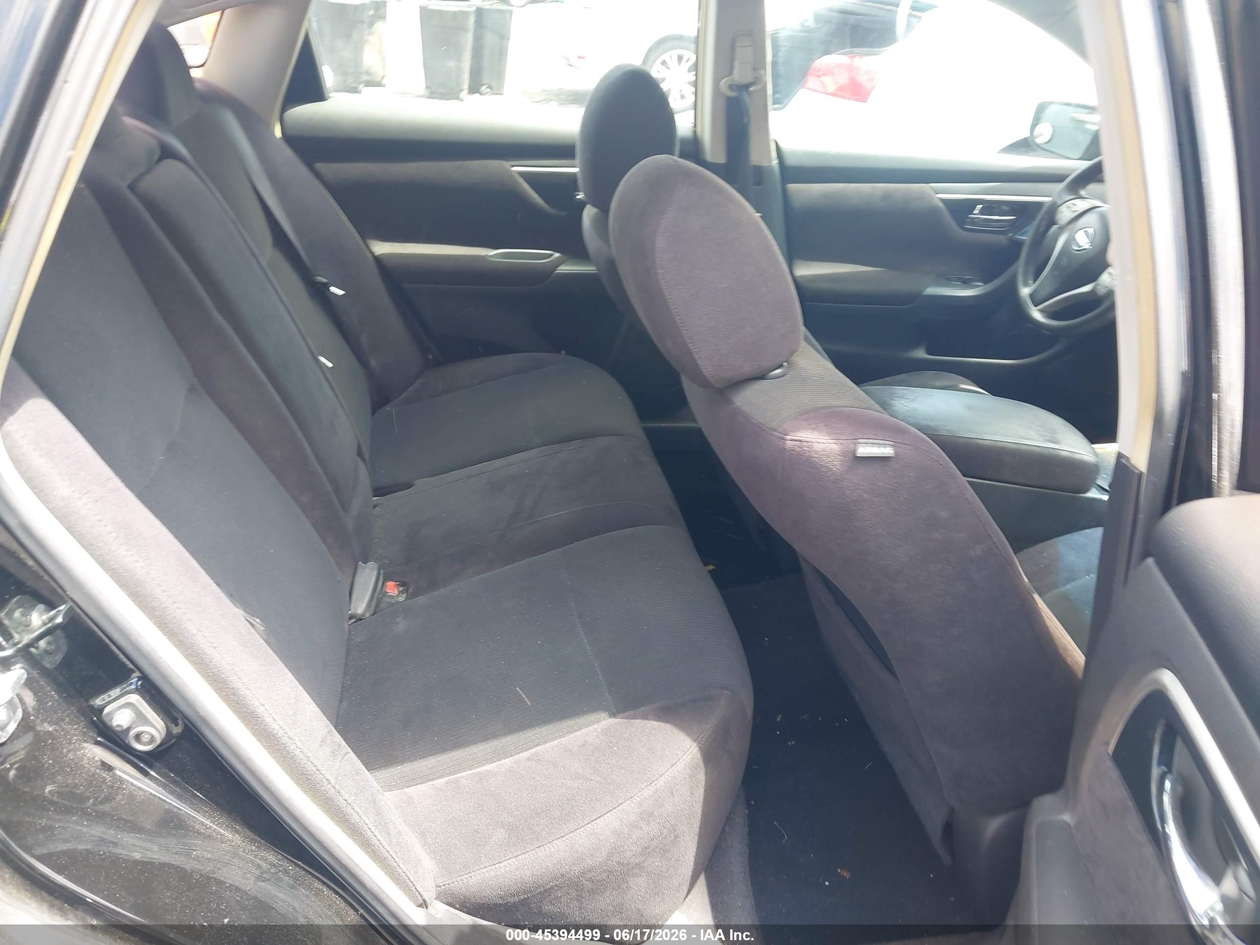 2013 Nissan Altima 2.5 S Black vin: 1N4AL3APXDC278097