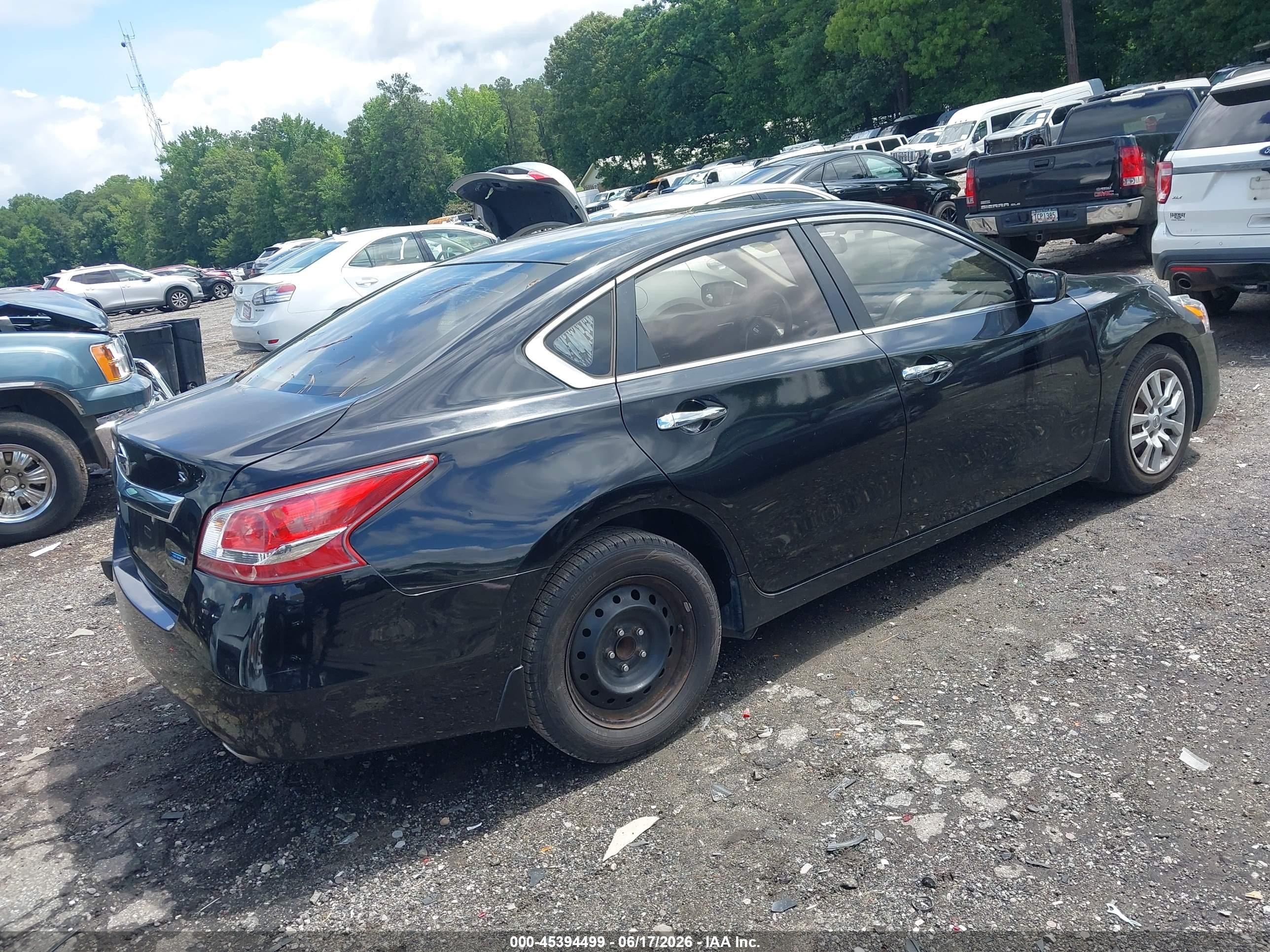 2013 Nissan Altima 2.5 S Black vin: 1N4AL3APXDC278097