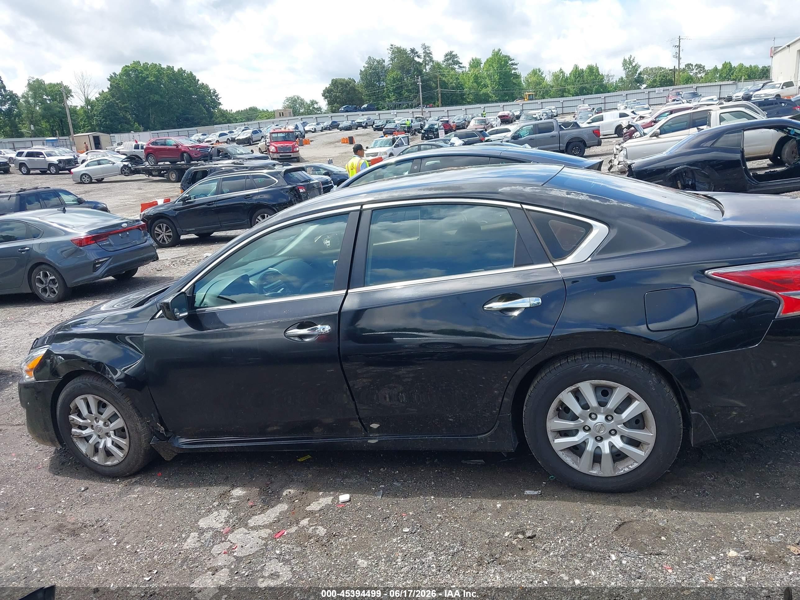 2013 Nissan Altima 2.5 S Black vin: 1N4AL3APXDC278097