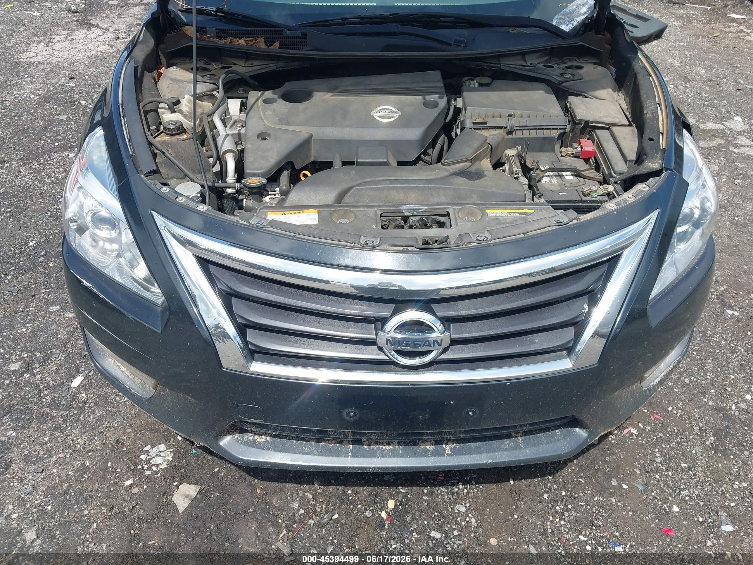 2013 Nissan Altima 2.5 S Black vin: 1N4AL3APXDC278097