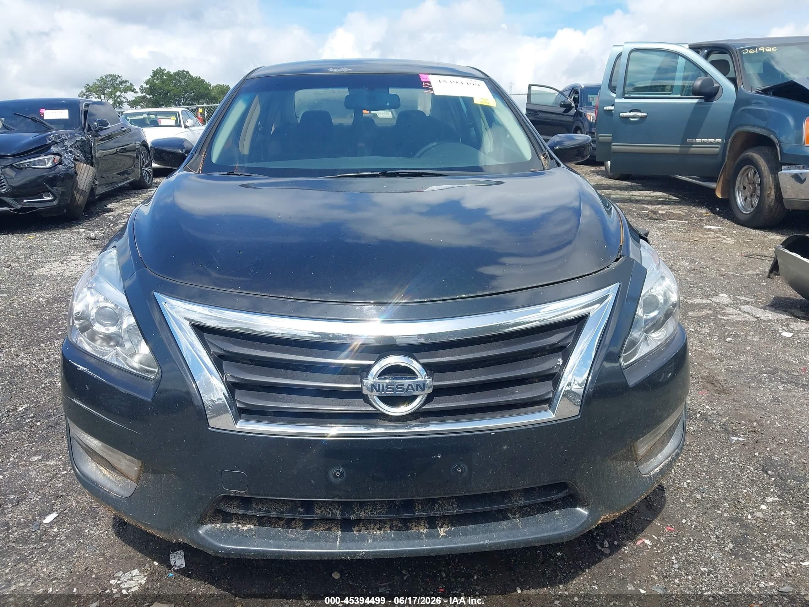 2013 Nissan Altima 2.5 S Black vin: 1N4AL3APXDC278097