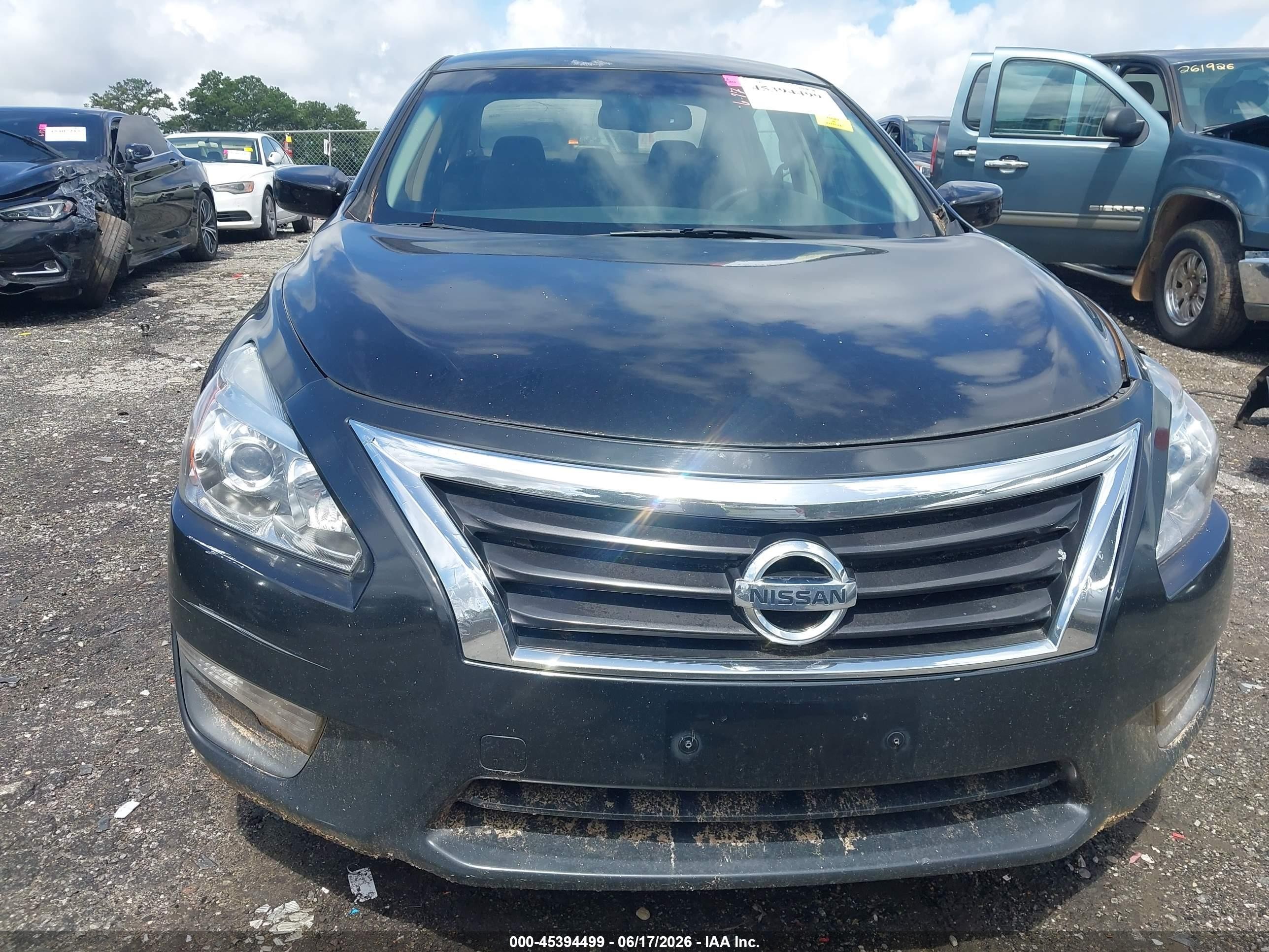 2013 Nissan Altima 2.5 S Black vin: 1N4AL3APXDC278097