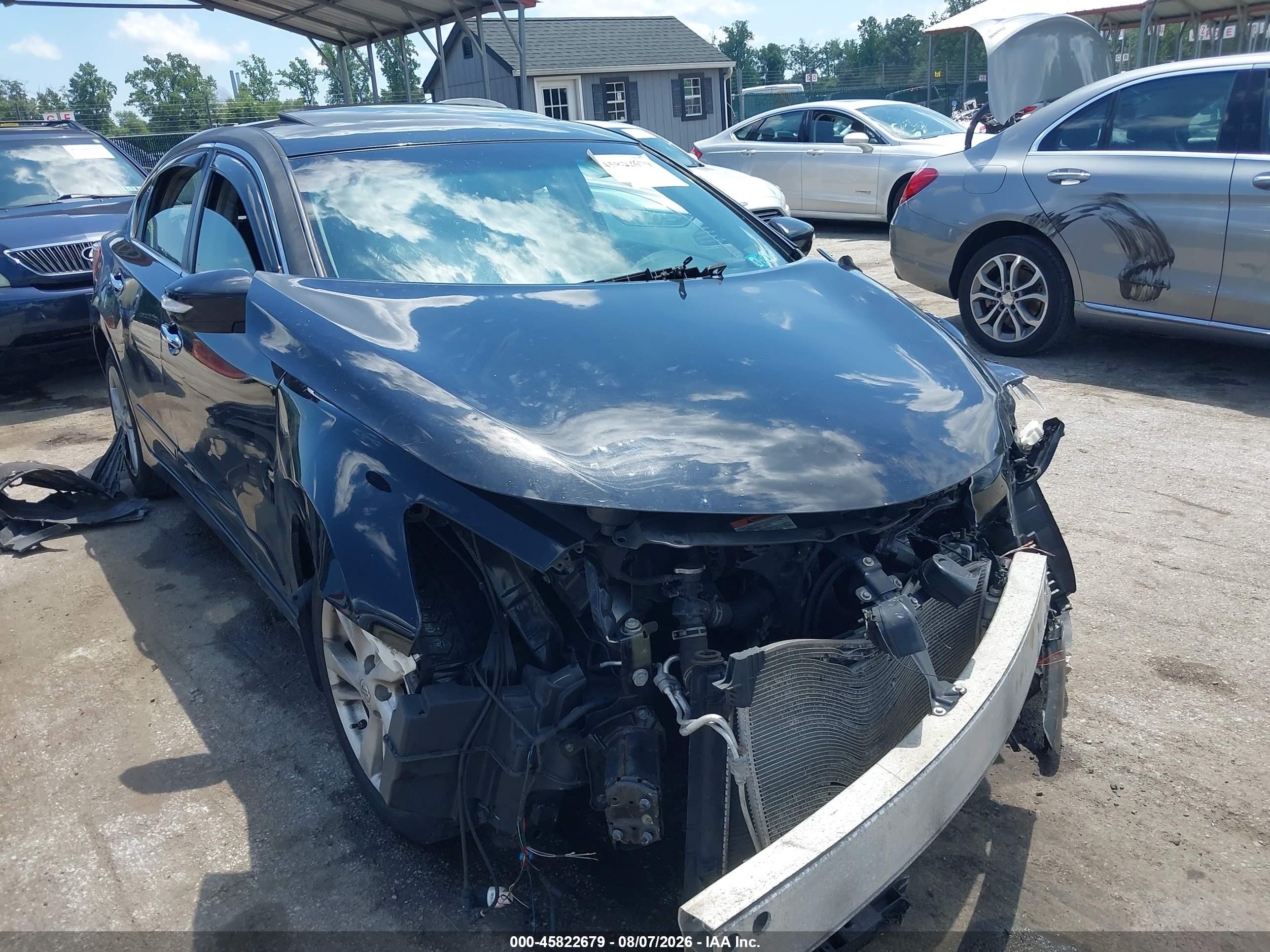 2013 Nissan Altima 2.5 Sl Black vin: 1N4AL3APXDC283400