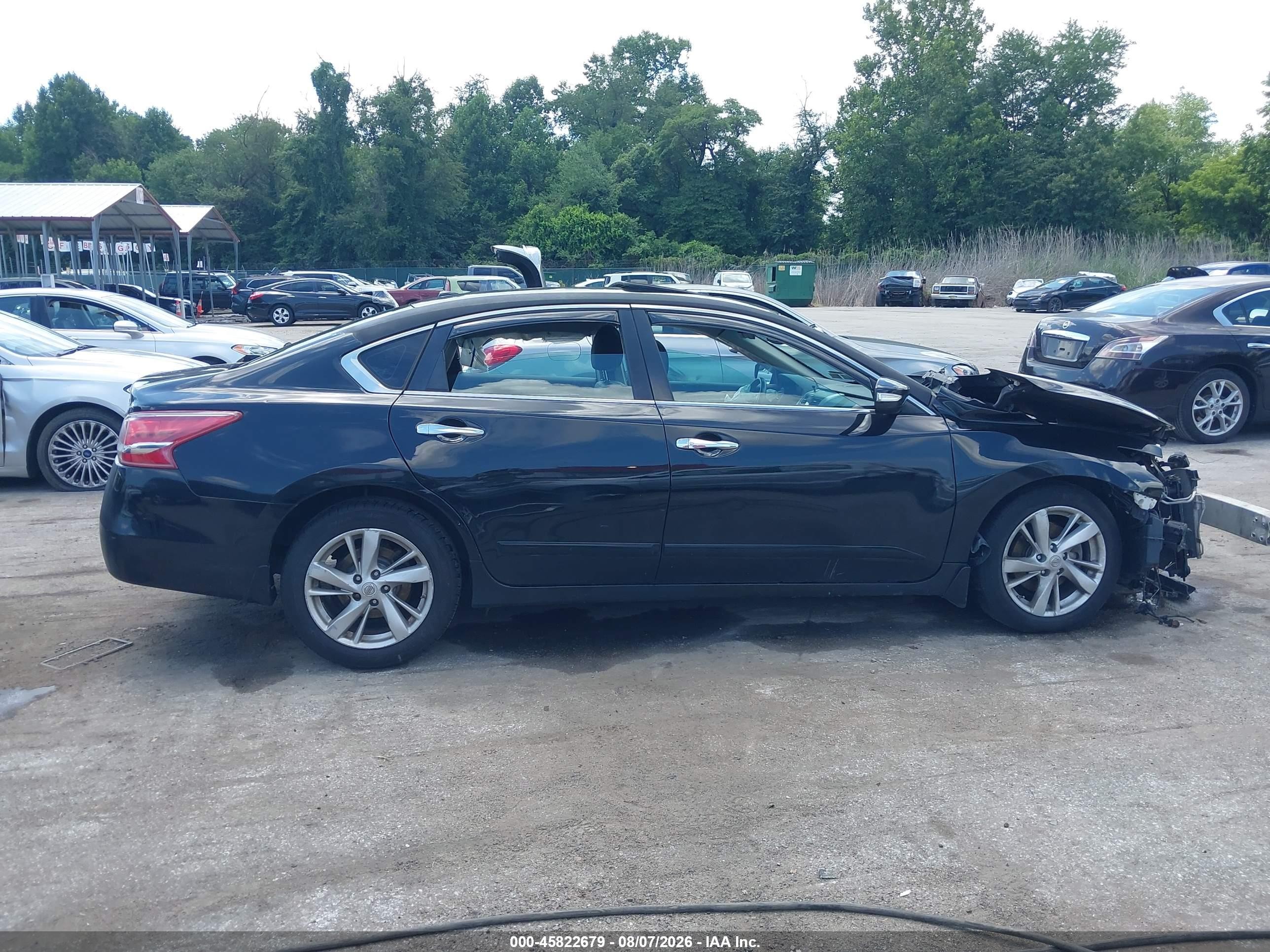 2013 Nissan Altima 2.5 Sl Black vin: 1N4AL3APXDC283400