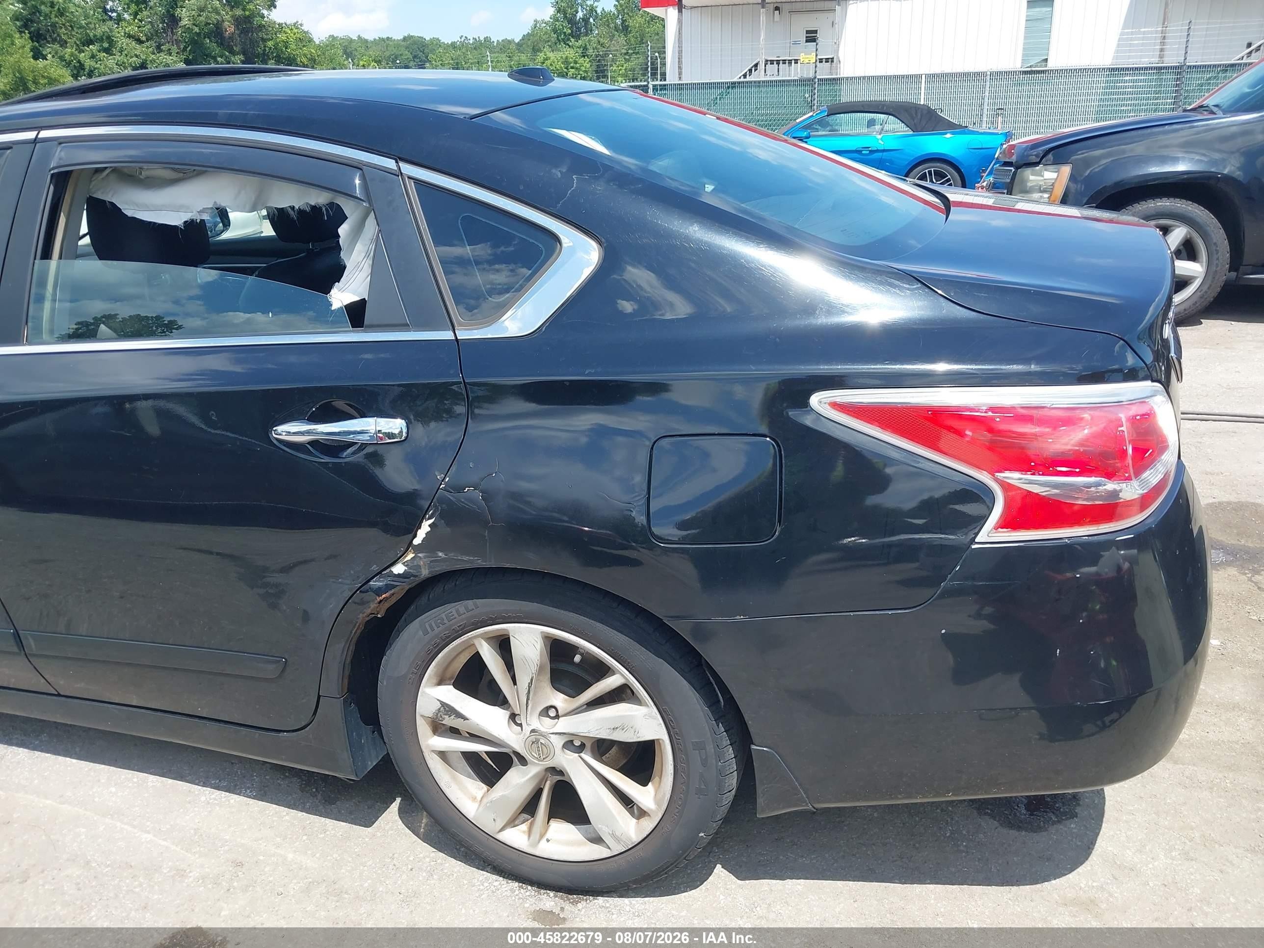 2013 Nissan Altima 2.5 Sl Black vin: 1N4AL3APXDC283400