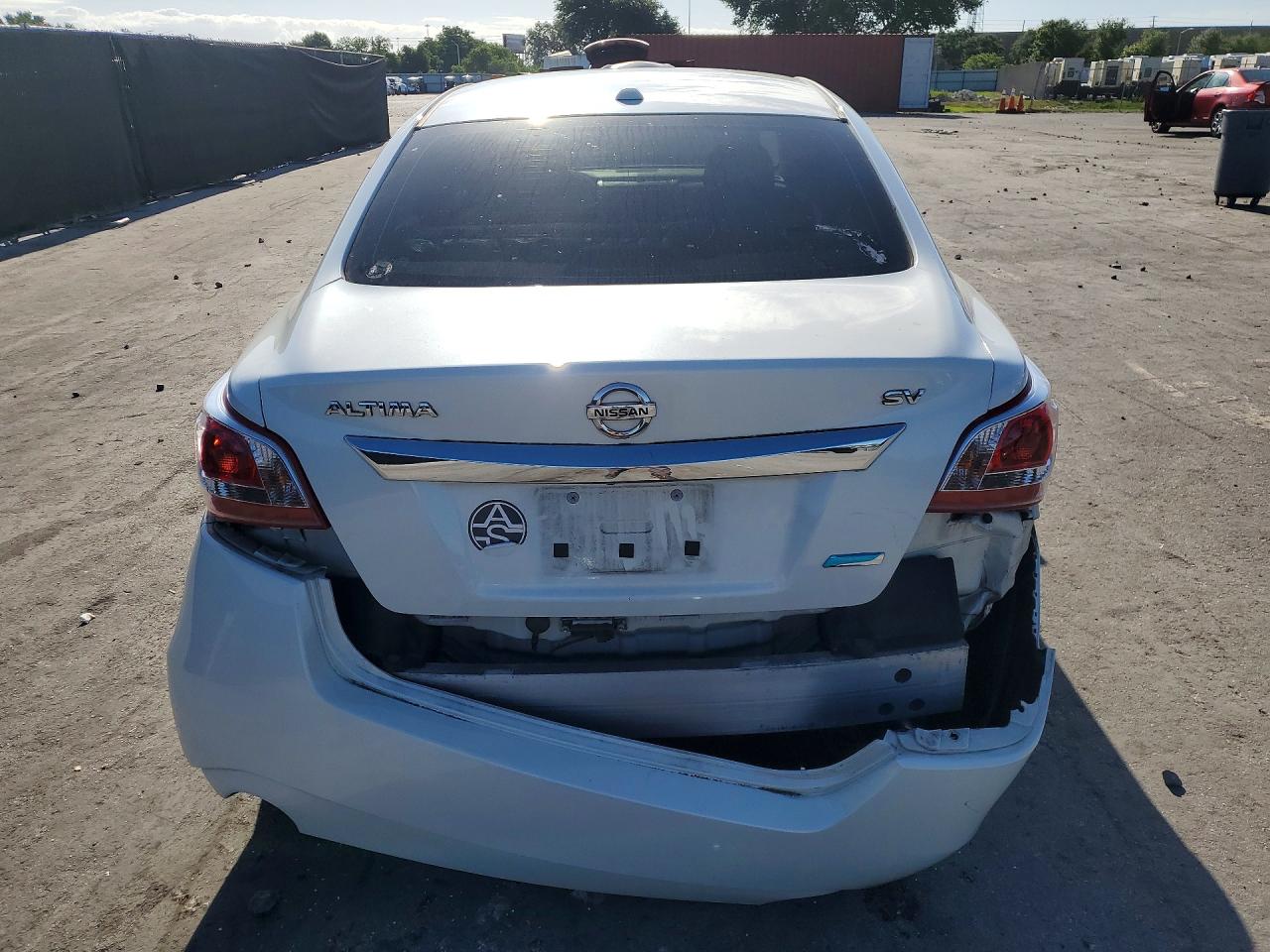 2013 Nissan Altima 2.5 White vin: 1N4AL3APXDC283624