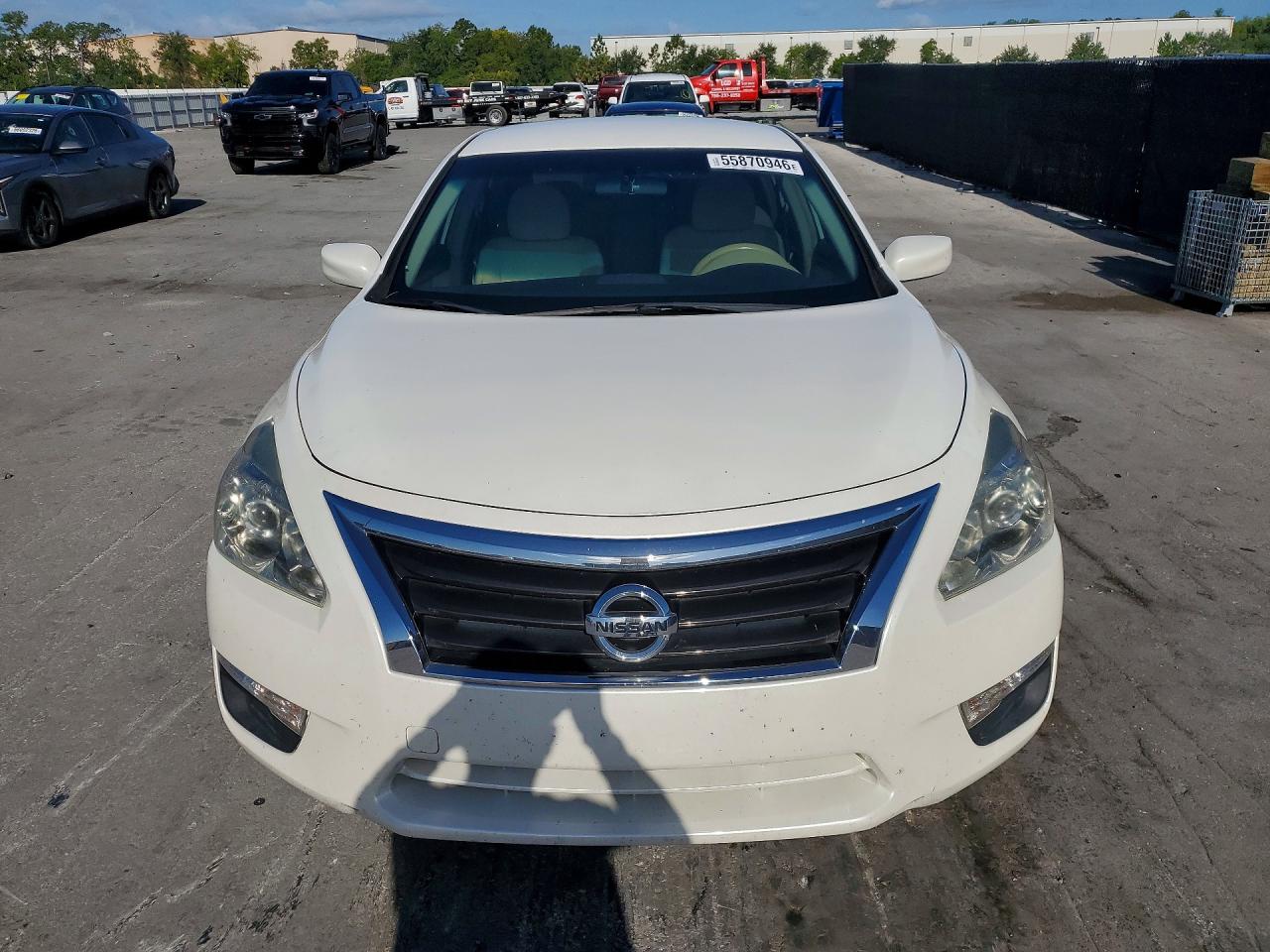 2013 Nissan Altima 2.5 White vin: 1N4AL3APXDC283624