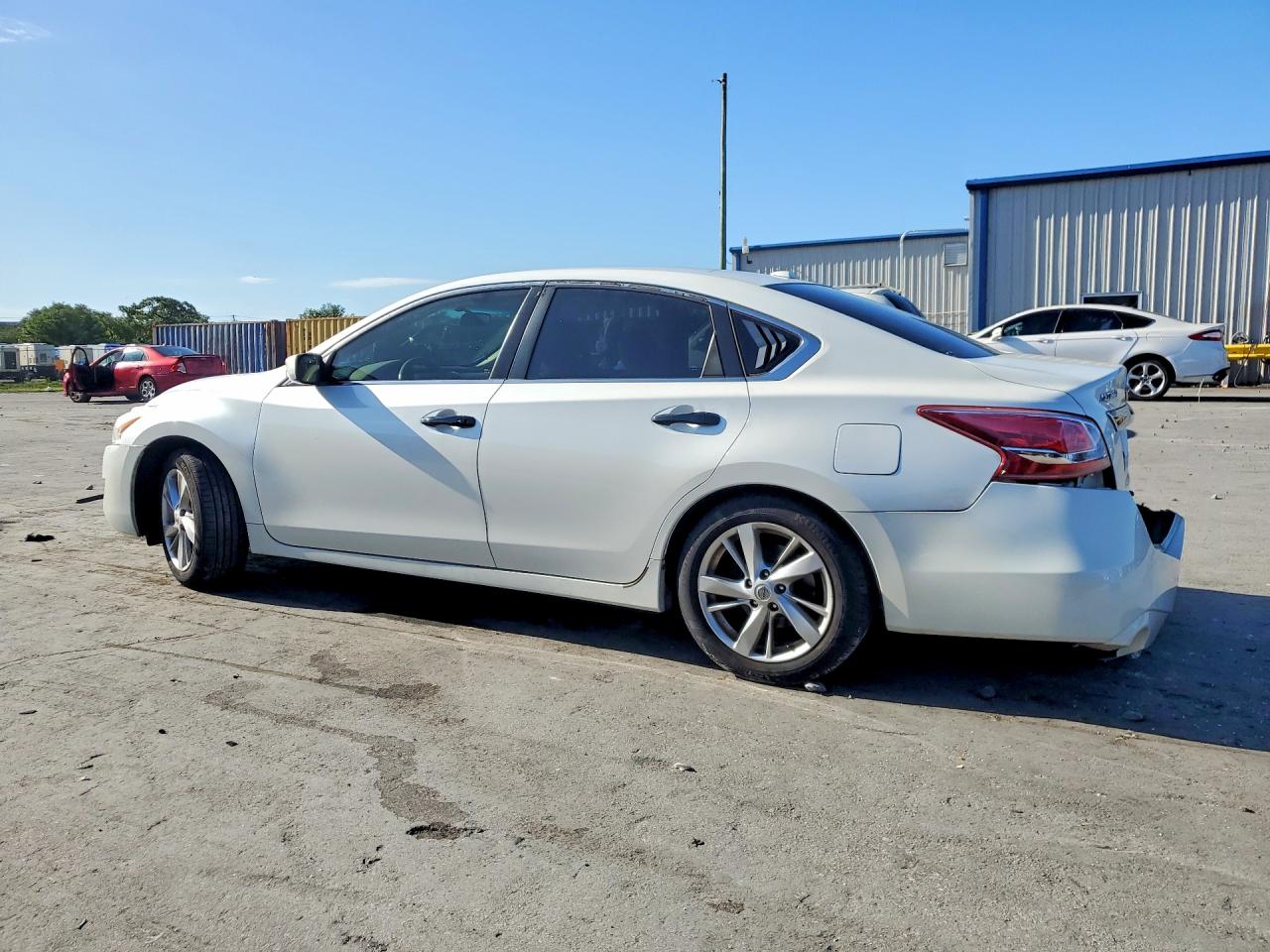 2013 Nissan Altima 2.5 White vin: 1N4AL3APXDC283624