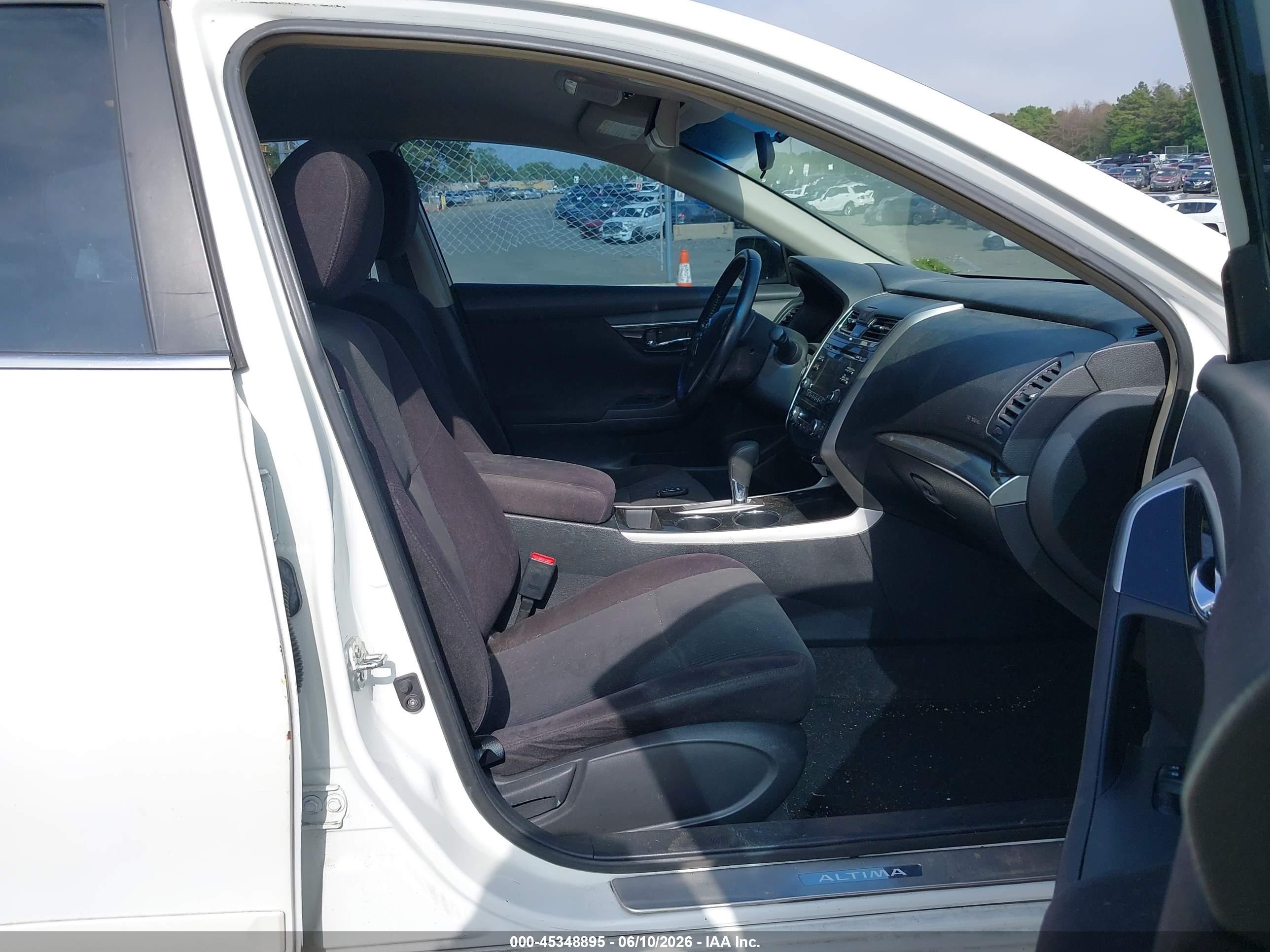 2013 Nissan Altima 2.5 Sv White vin: 1N4AL3APXDC296521