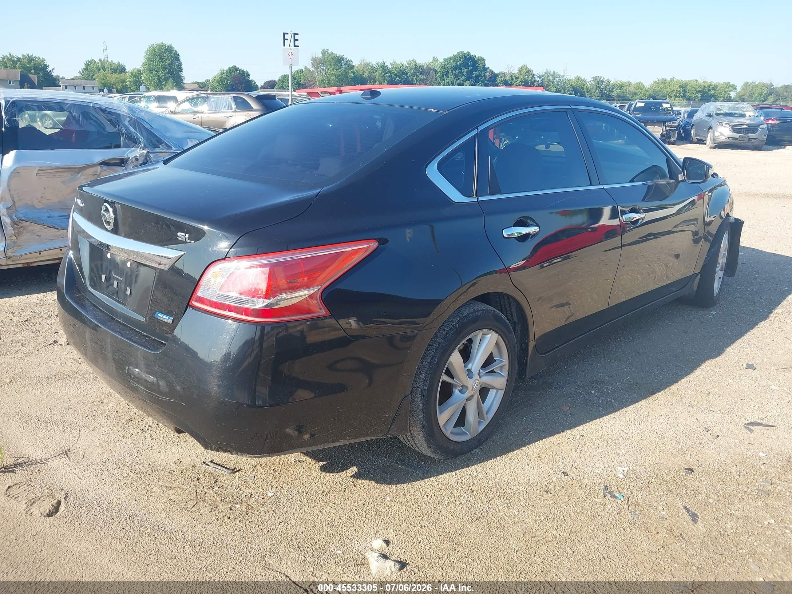 2013 Nissan Altima 2.5 Sl Черный vin: 1N4AL3APXDC297202