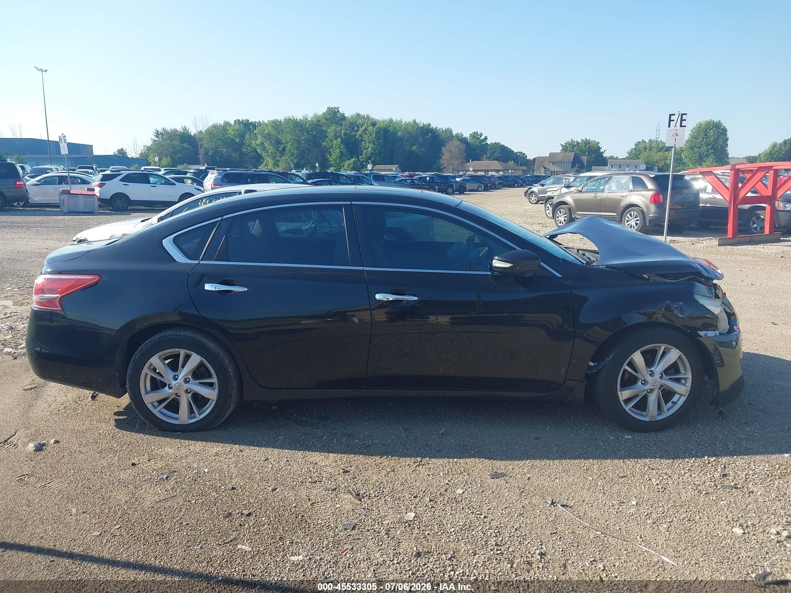 2013 Nissan Altima 2.5 Sl Черный vin: 1N4AL3APXDC297202