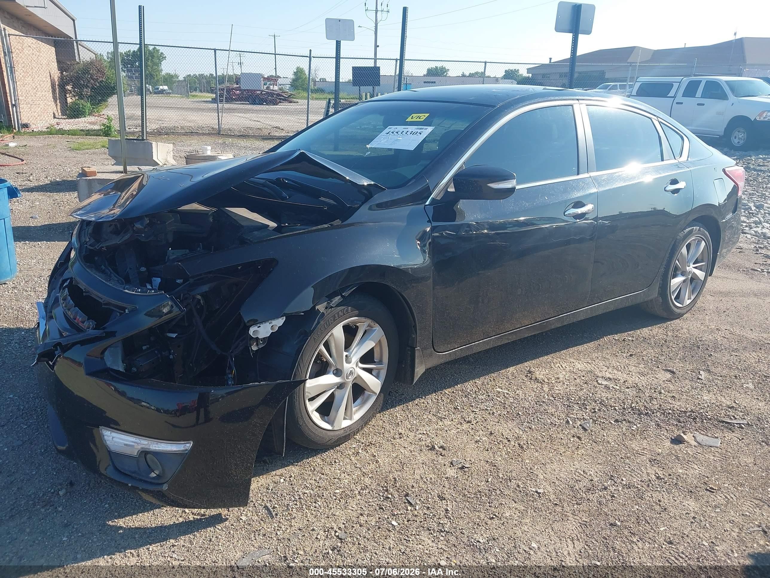 2013 Nissan Altima 2.5 Sl Черный vin: 1N4AL3APXDC297202