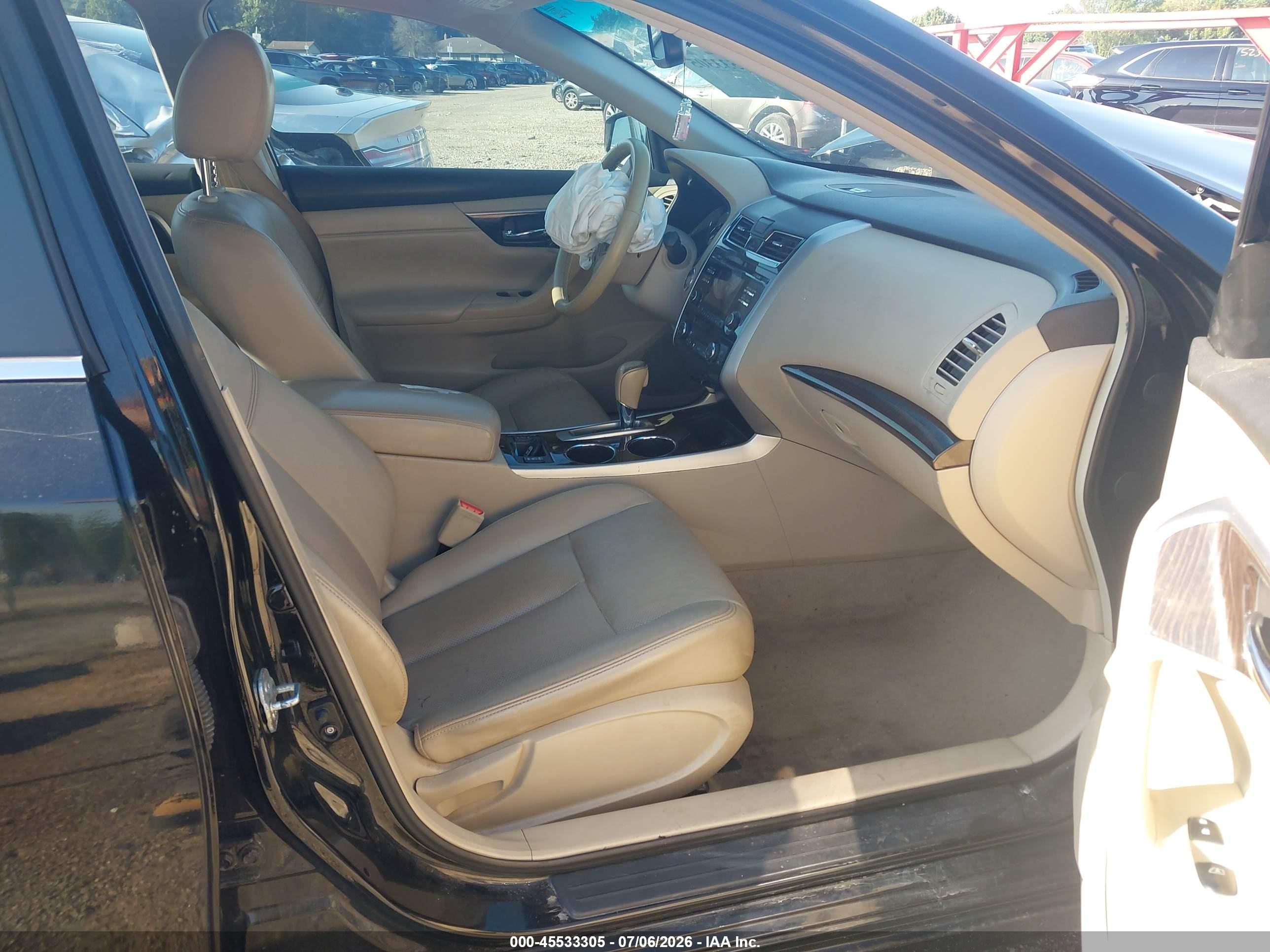 2013 Nissan Altima 2.5 Sl Черный vin: 1N4AL3APXDC297202