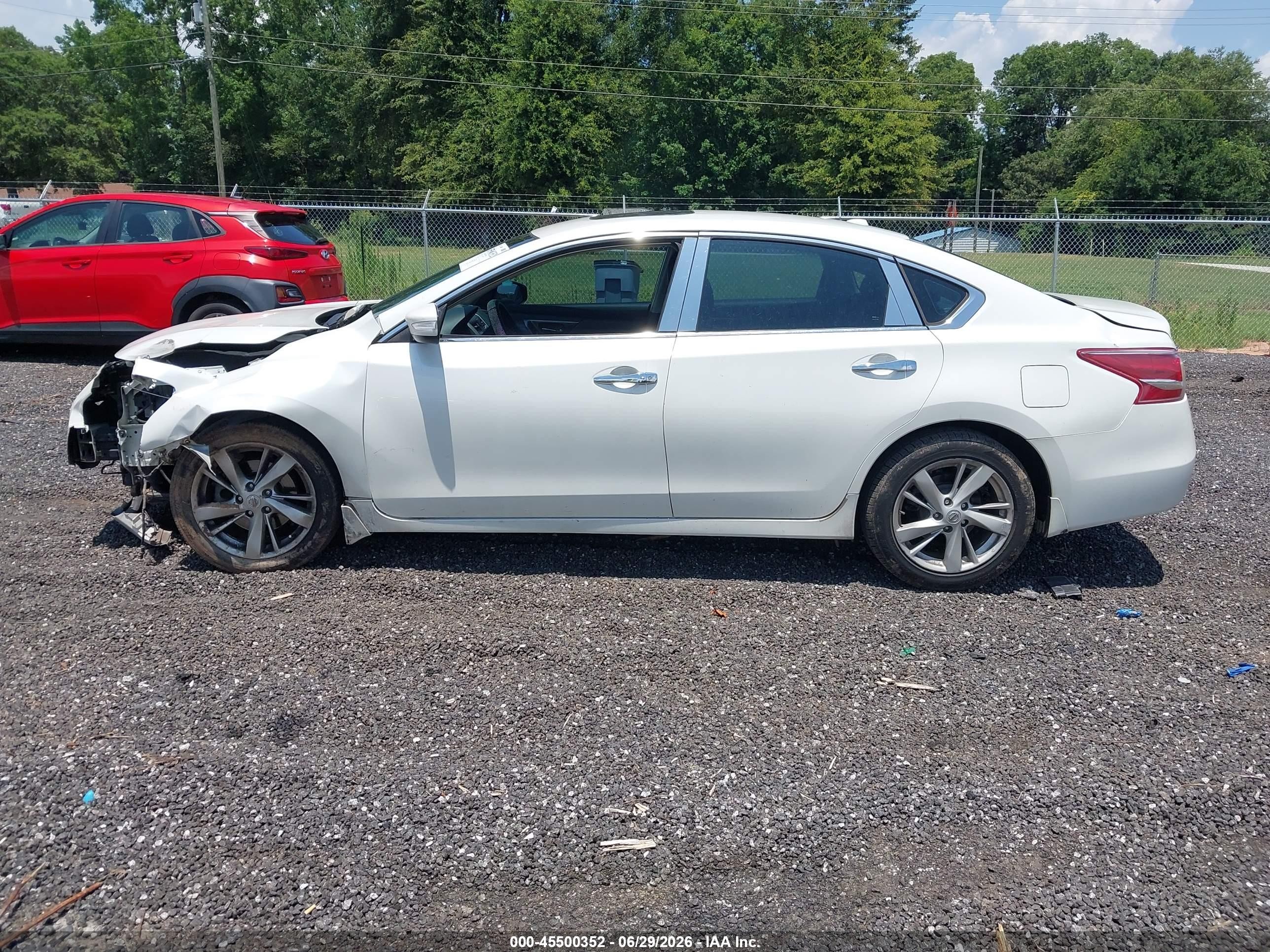2013 Nissan Altima 2.5 Sl Белый vin: 1N4AL3APXDC911889