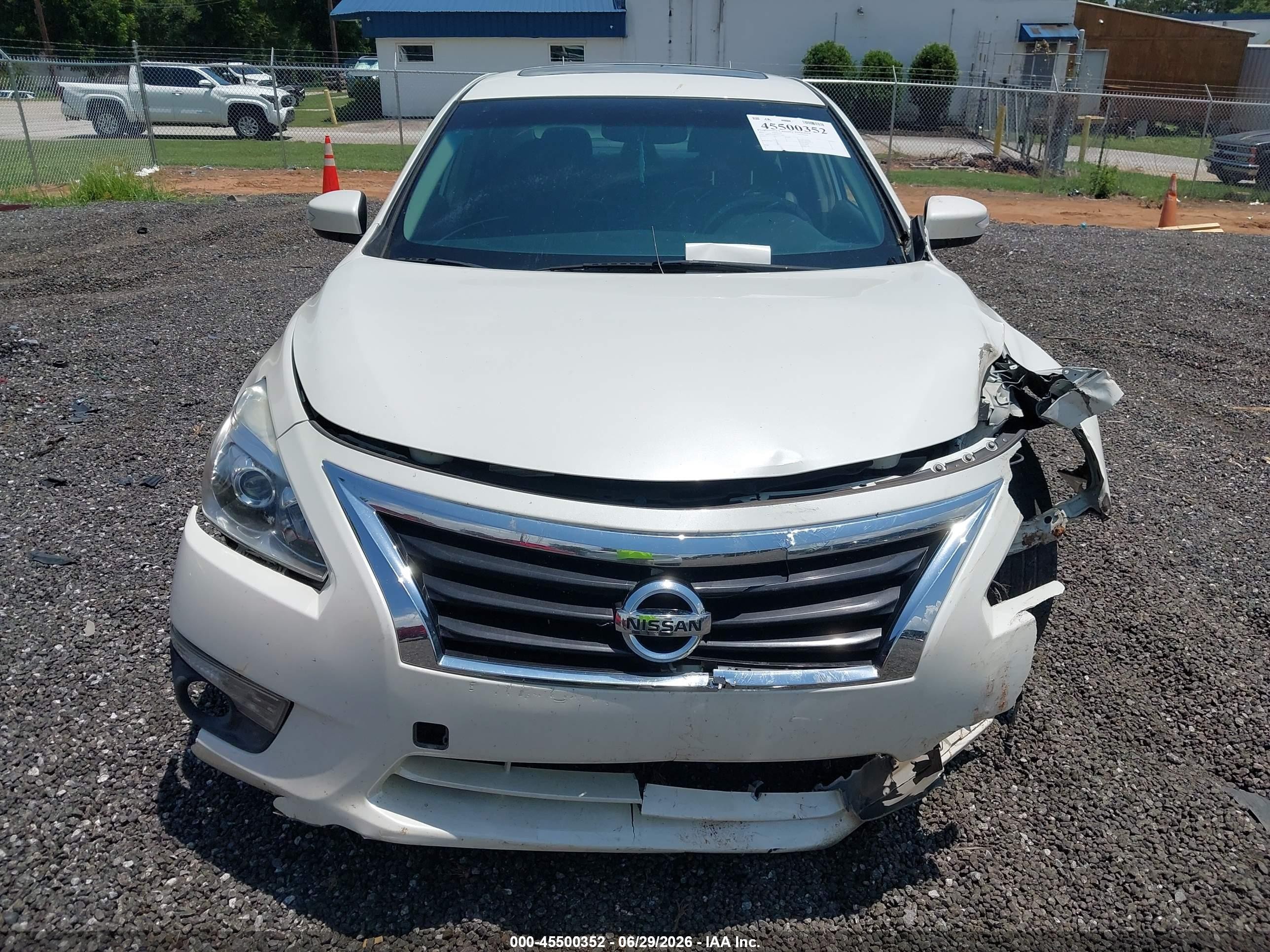 2013 Nissan Altima 2.5 Sl Белый vin: 1N4AL3APXDC911889