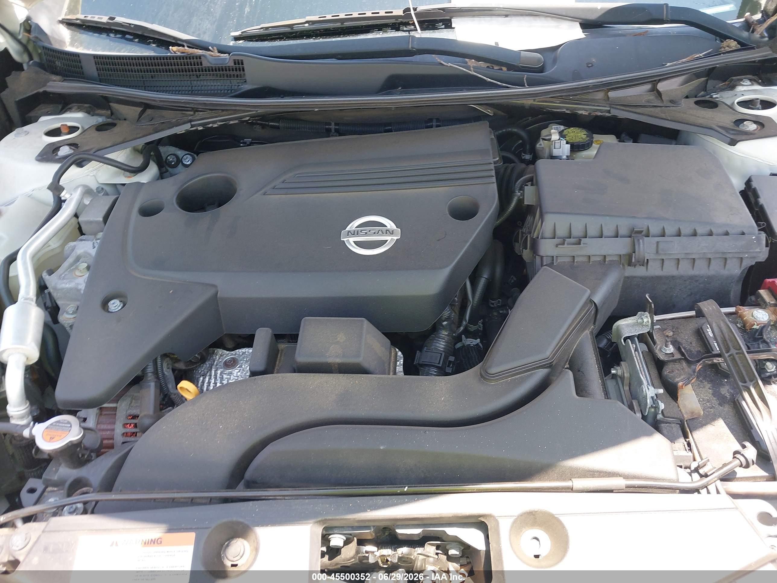 2013 Nissan Altima 2.5 Sl Белый vin: 1N4AL3APXDC911889