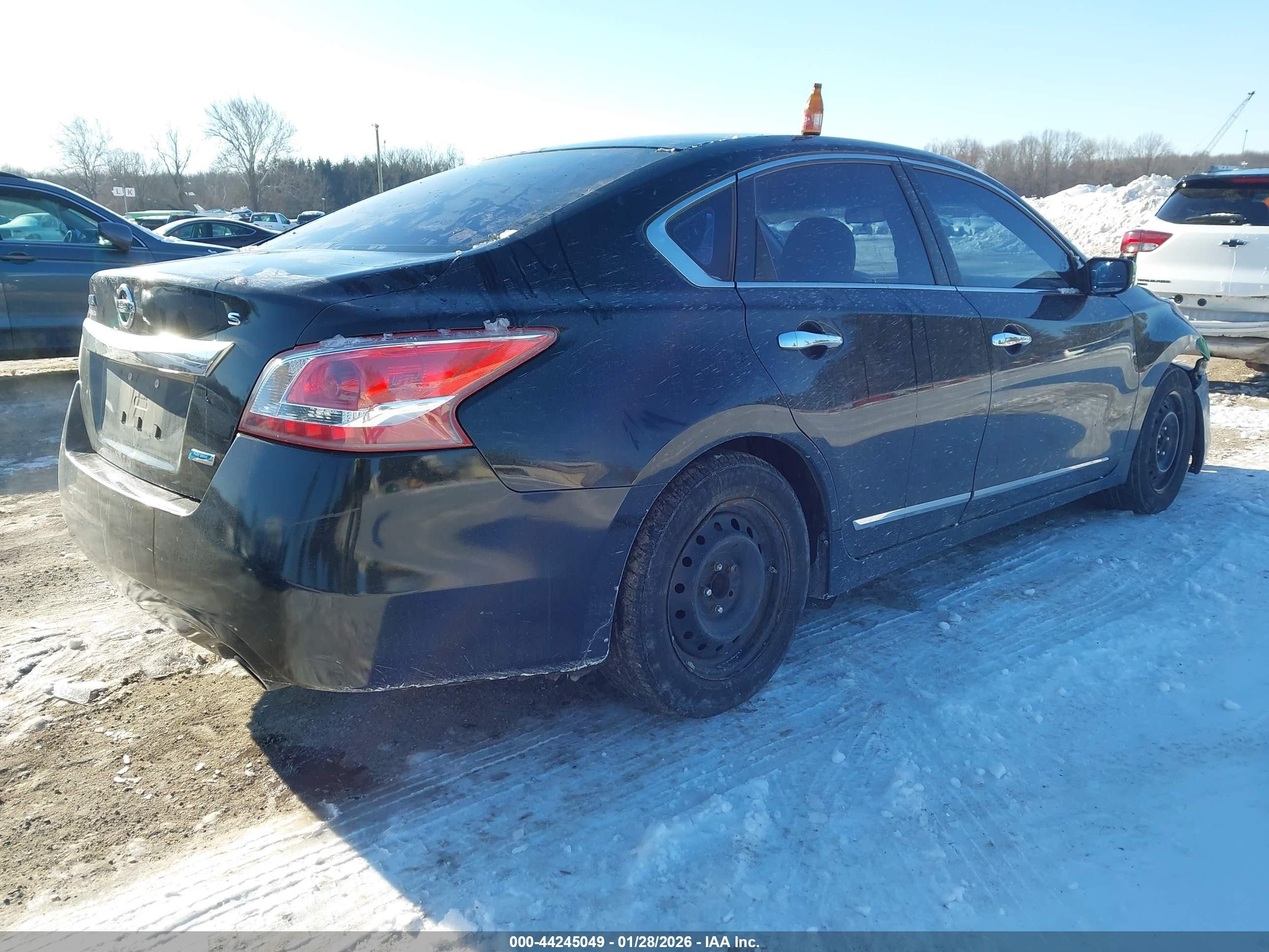 2013 Nissan Altima 2.5 S Черный vin: 1N4AL3APXDC916350