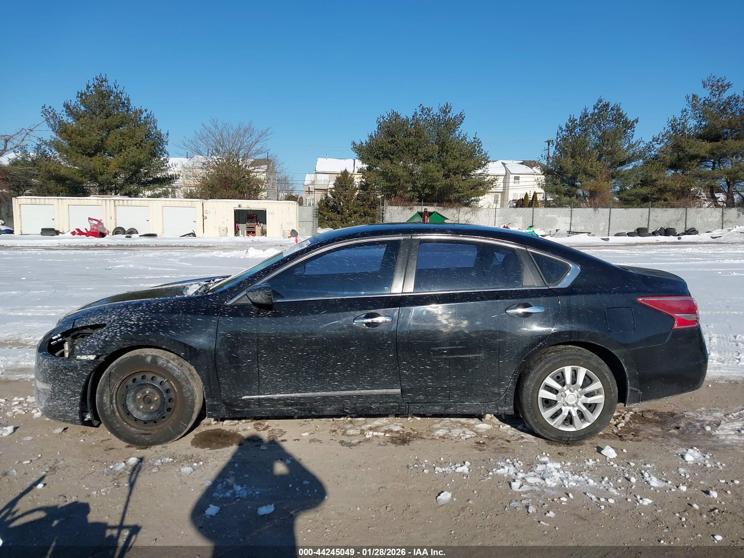 2013 Nissan Altima 2.5 S Черный vin: 1N4AL3APXDC916350