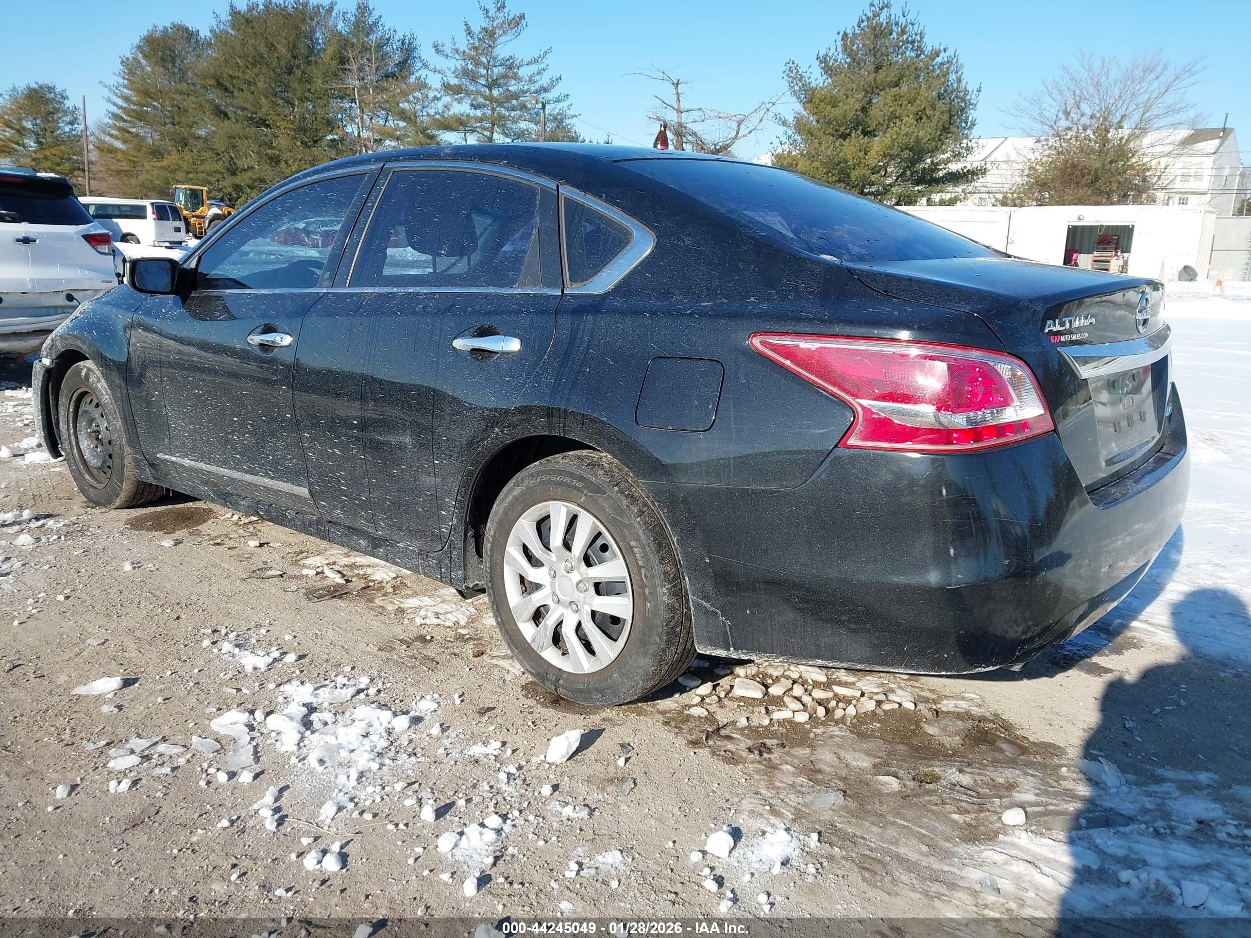2013 Nissan Altima 2.5 S Черный vin: 1N4AL3APXDC916350