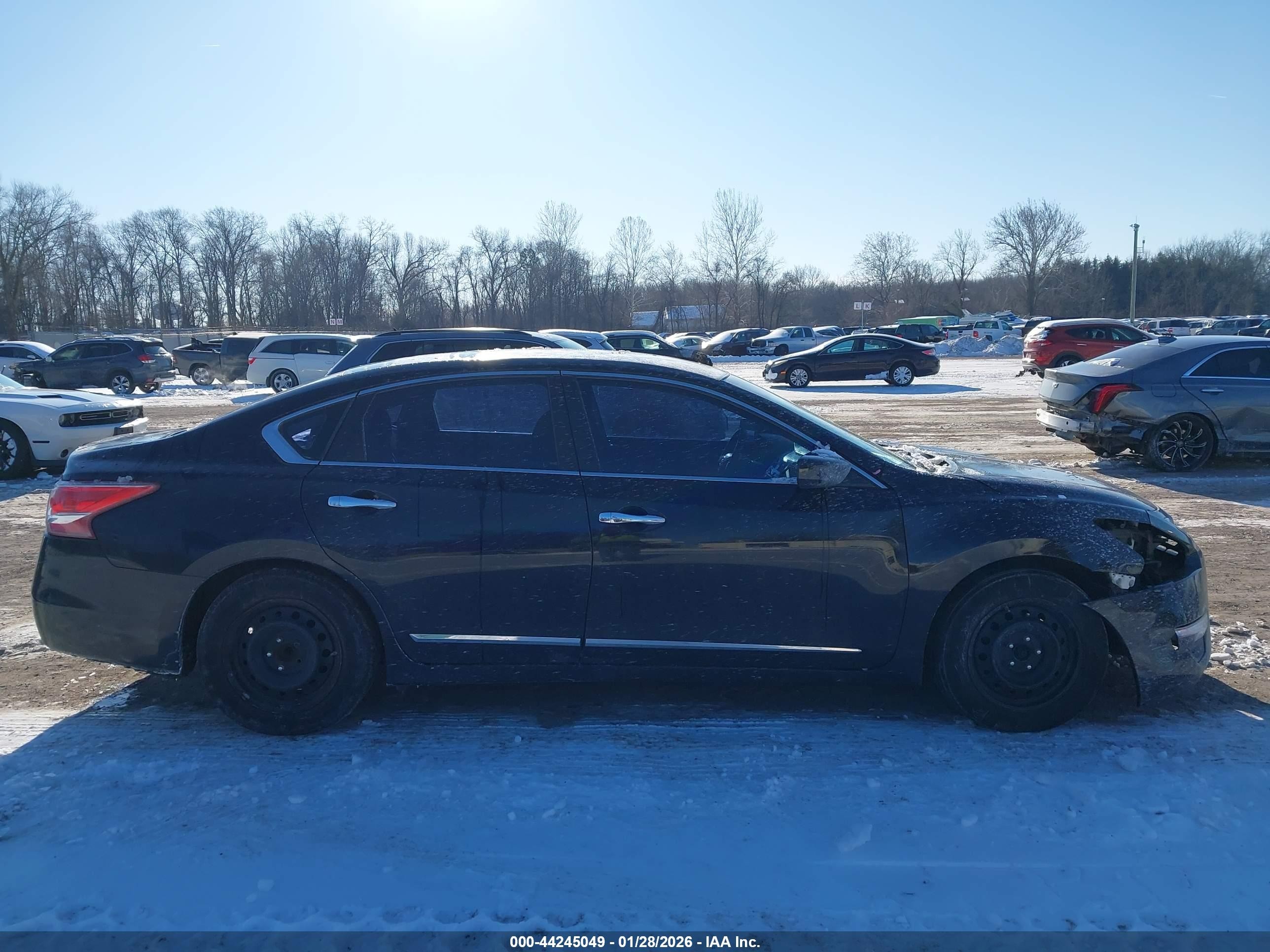 2013 Nissan Altima 2.5 S Черный vin: 1N4AL3APXDC916350