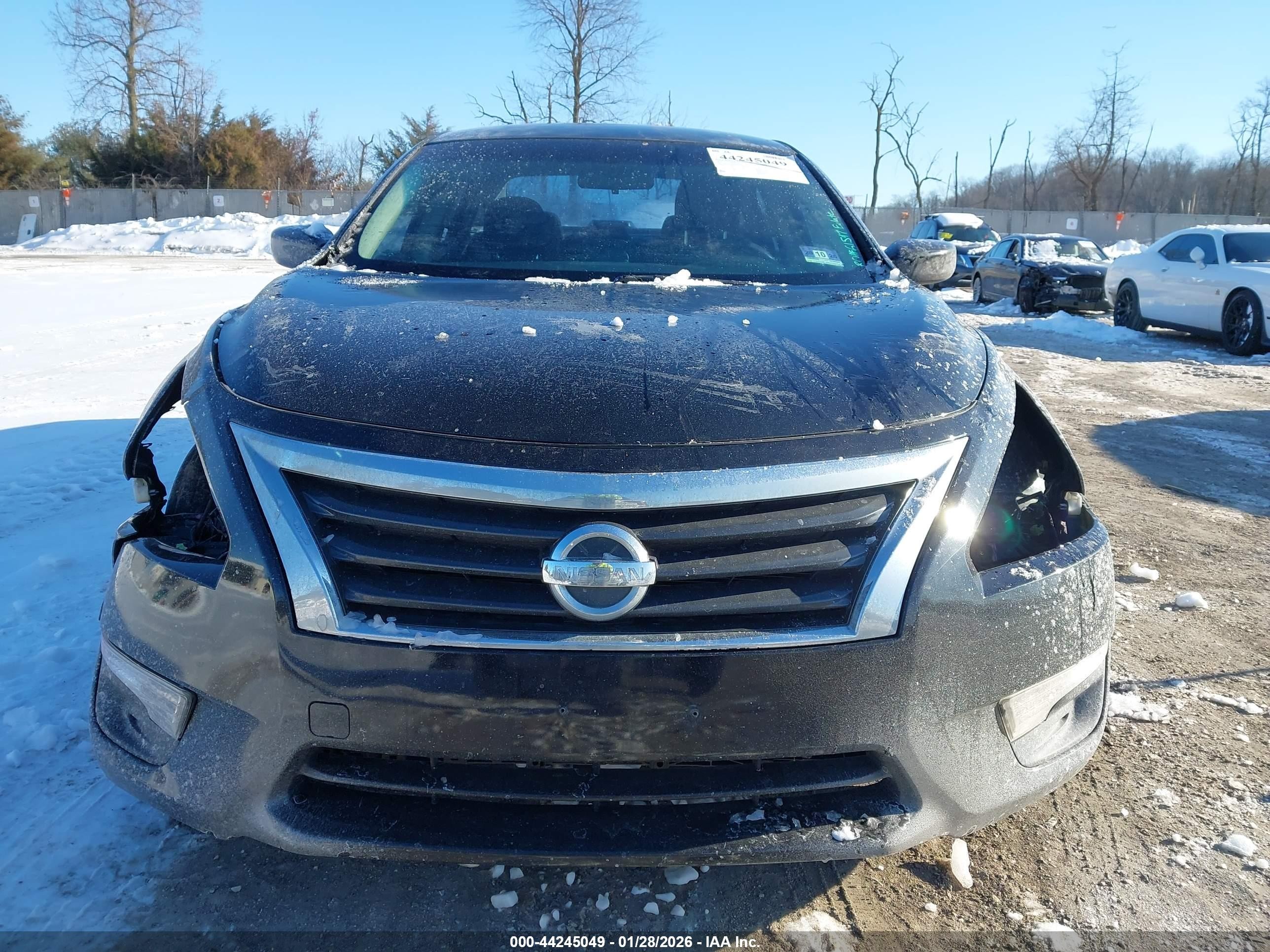 2013 Nissan Altima 2.5 S Черный vin: 1N4AL3APXDC916350