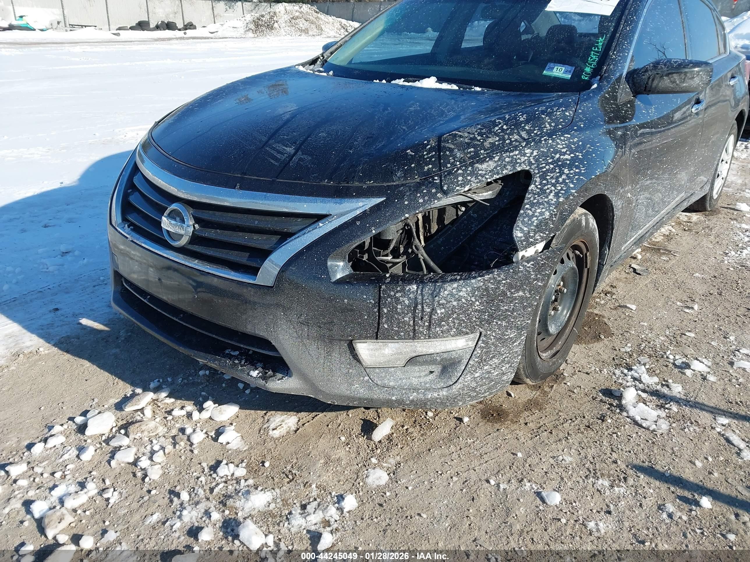 2013 Nissan Altima 2.5 S Черный vin: 1N4AL3APXDC916350