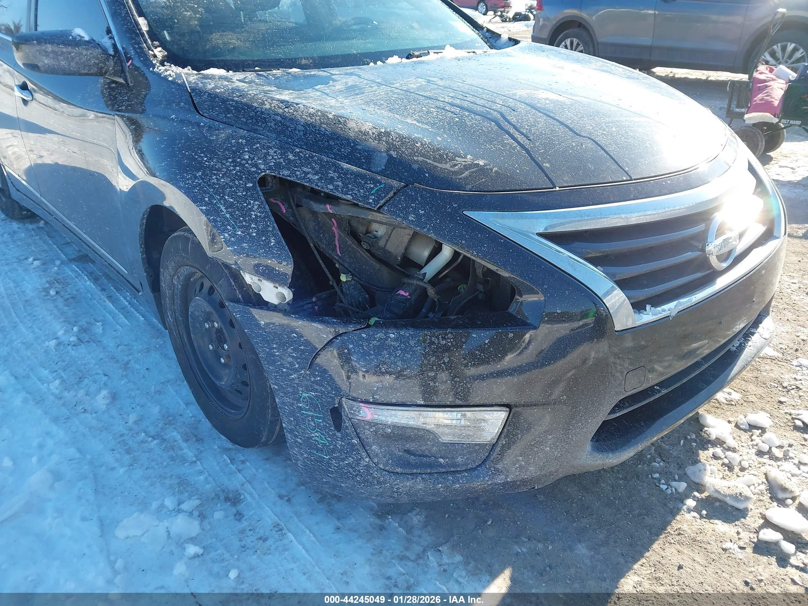 2013 Nissan Altima 2.5 S Черный vin: 1N4AL3APXDC916350