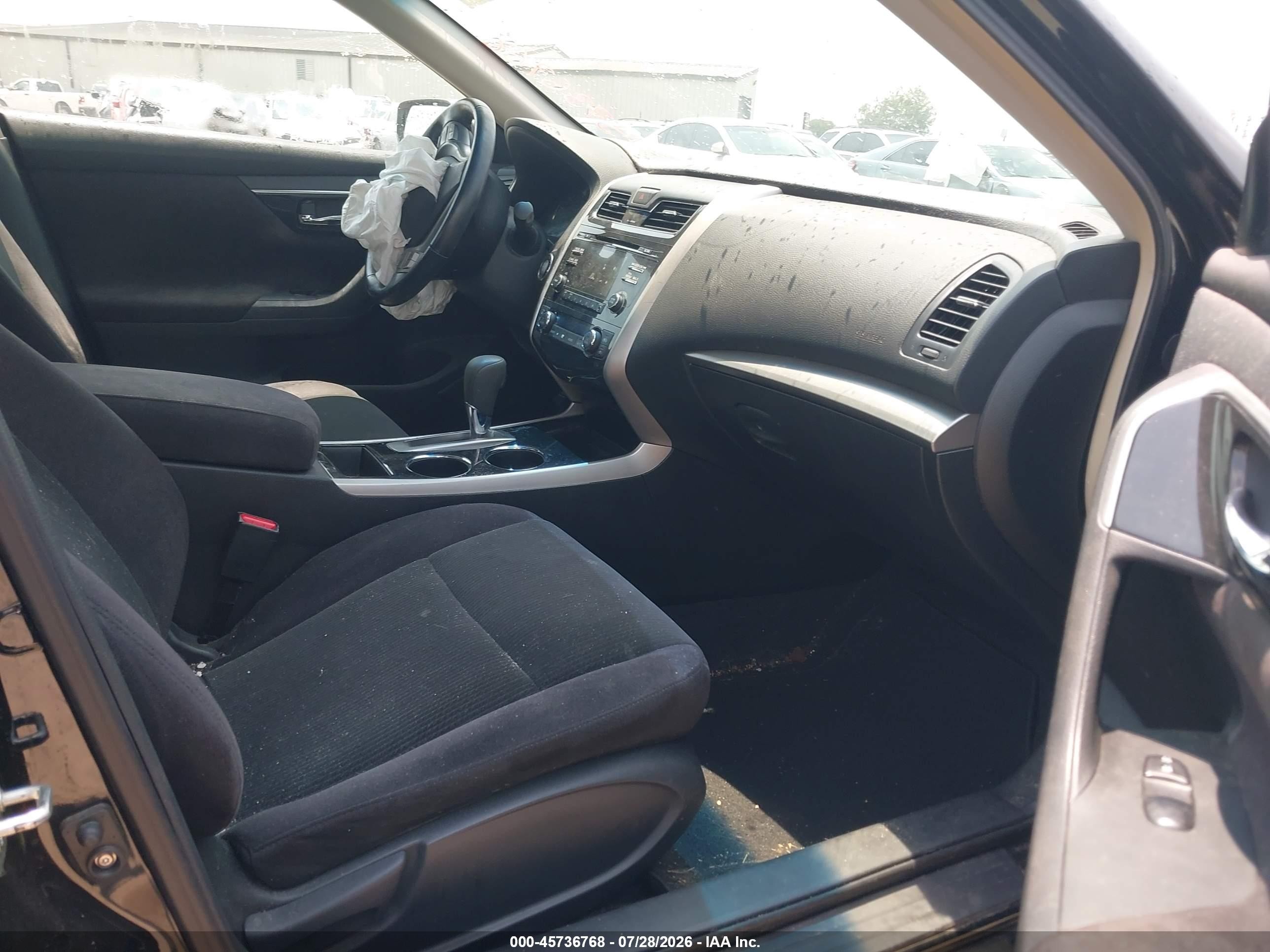 2013 Nissan Altima 2.5 Sv Black vin: 1N4AL3APXDC917546