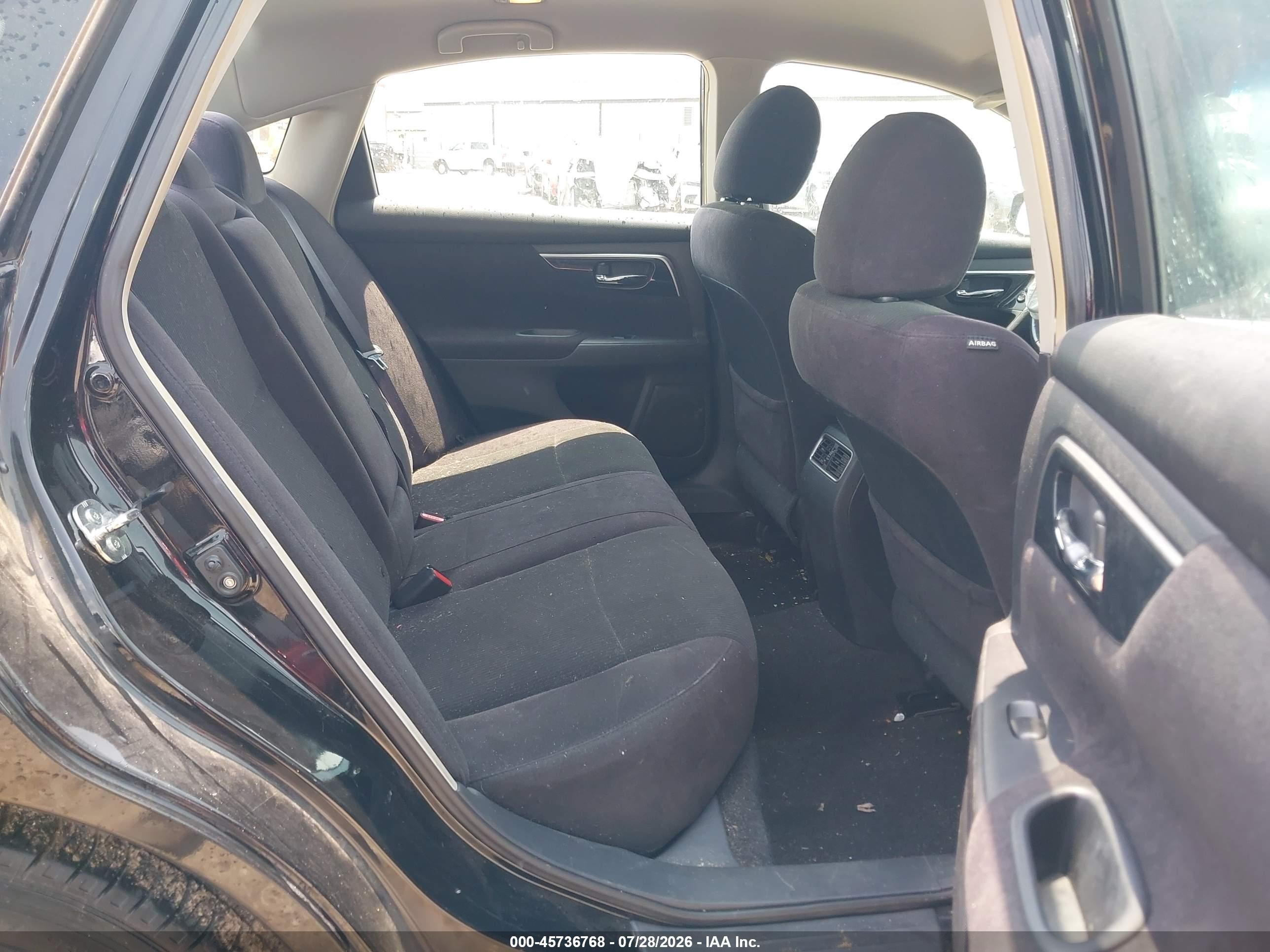 2013 Nissan Altima 2.5 Sv Black vin: 1N4AL3APXDC917546