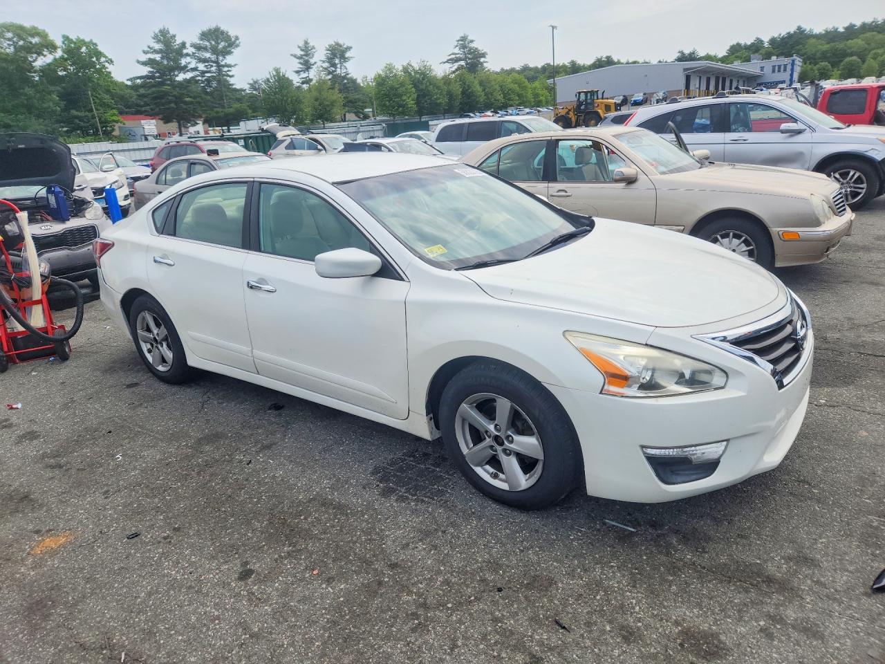2013 Nissan Altima 2.5 White vin: 1N4AL3APXDC918762