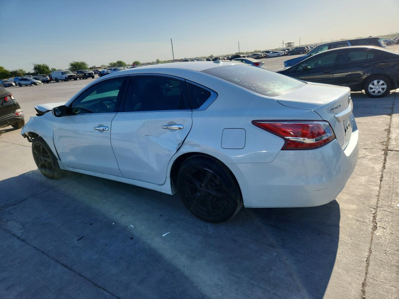 2013 Nissan Altima 2.5 White vin: 1N4AL3APXDN405693