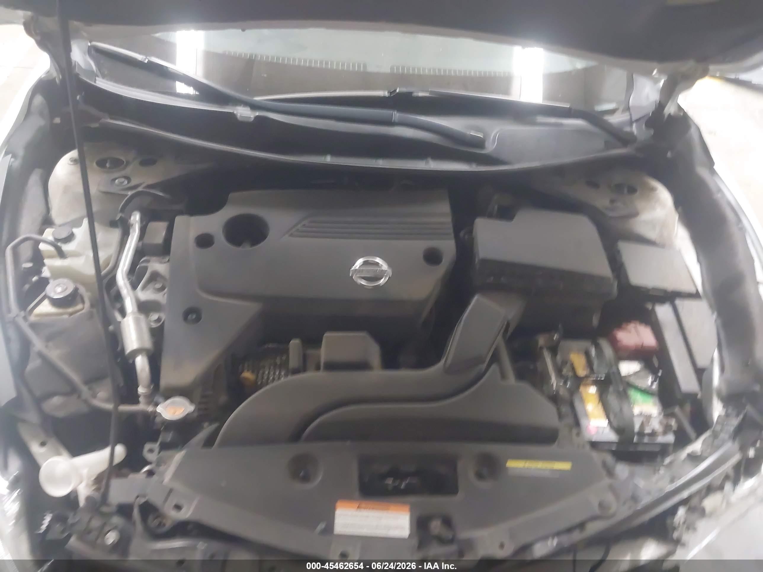 2013 Nissan Altima 2.5 Sv White vin: 1N4AL3APXDN420663