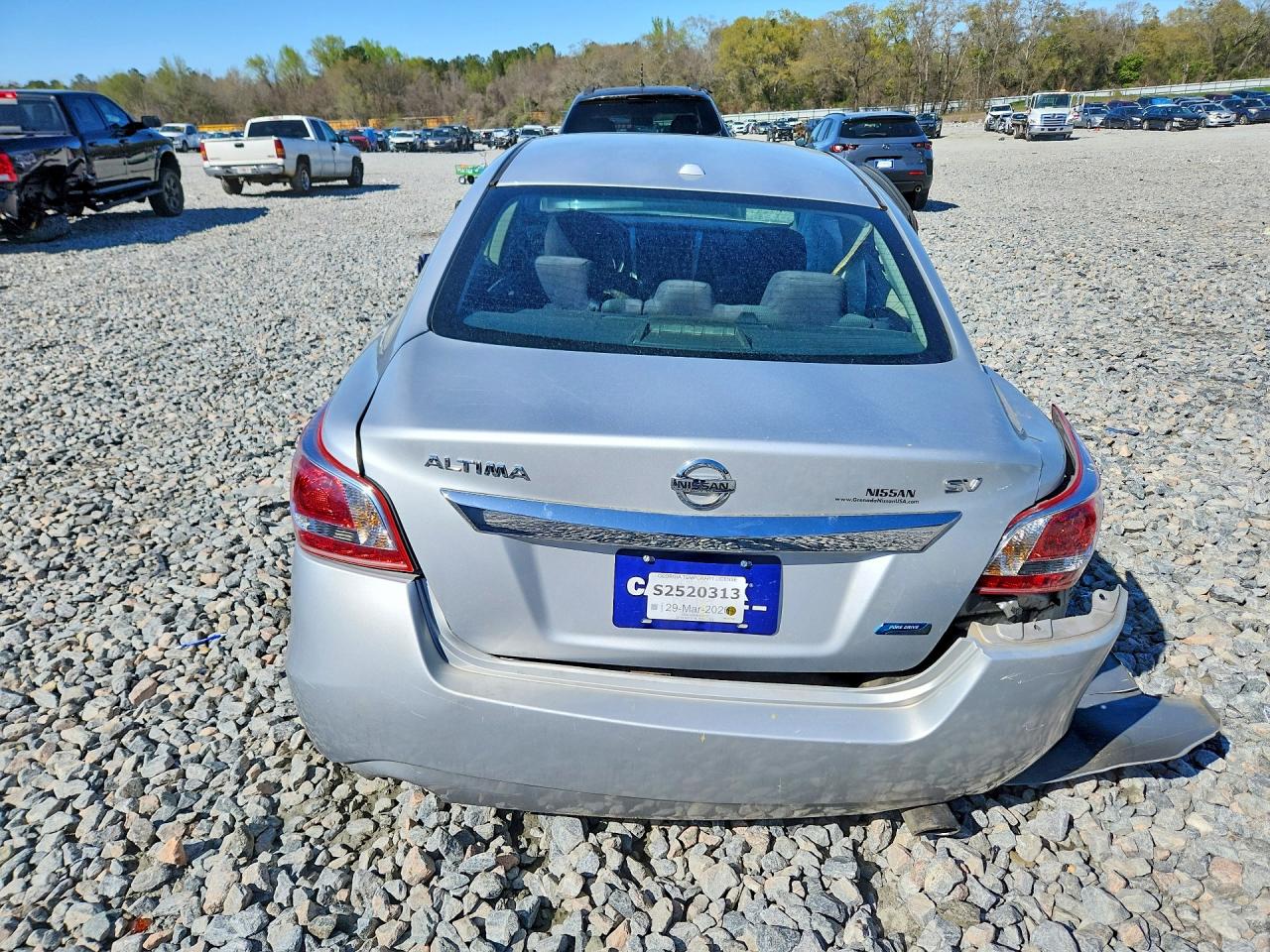 2013 Nissan Altima 2.5 Silver vin: 1N4AL3APXDN430707