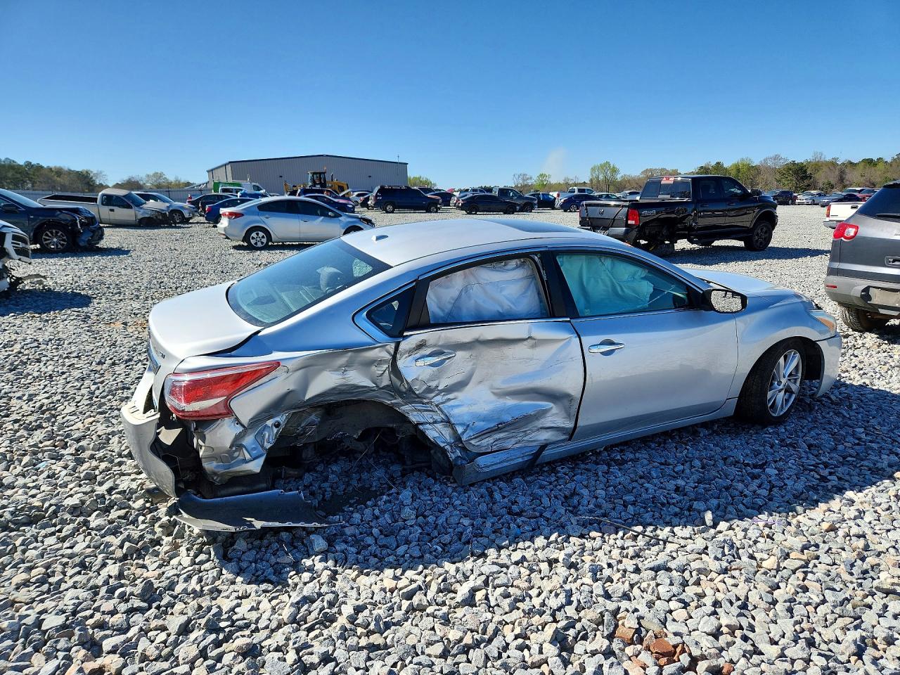 2013 Nissan Altima 2.5 Silver vin: 1N4AL3APXDN430707