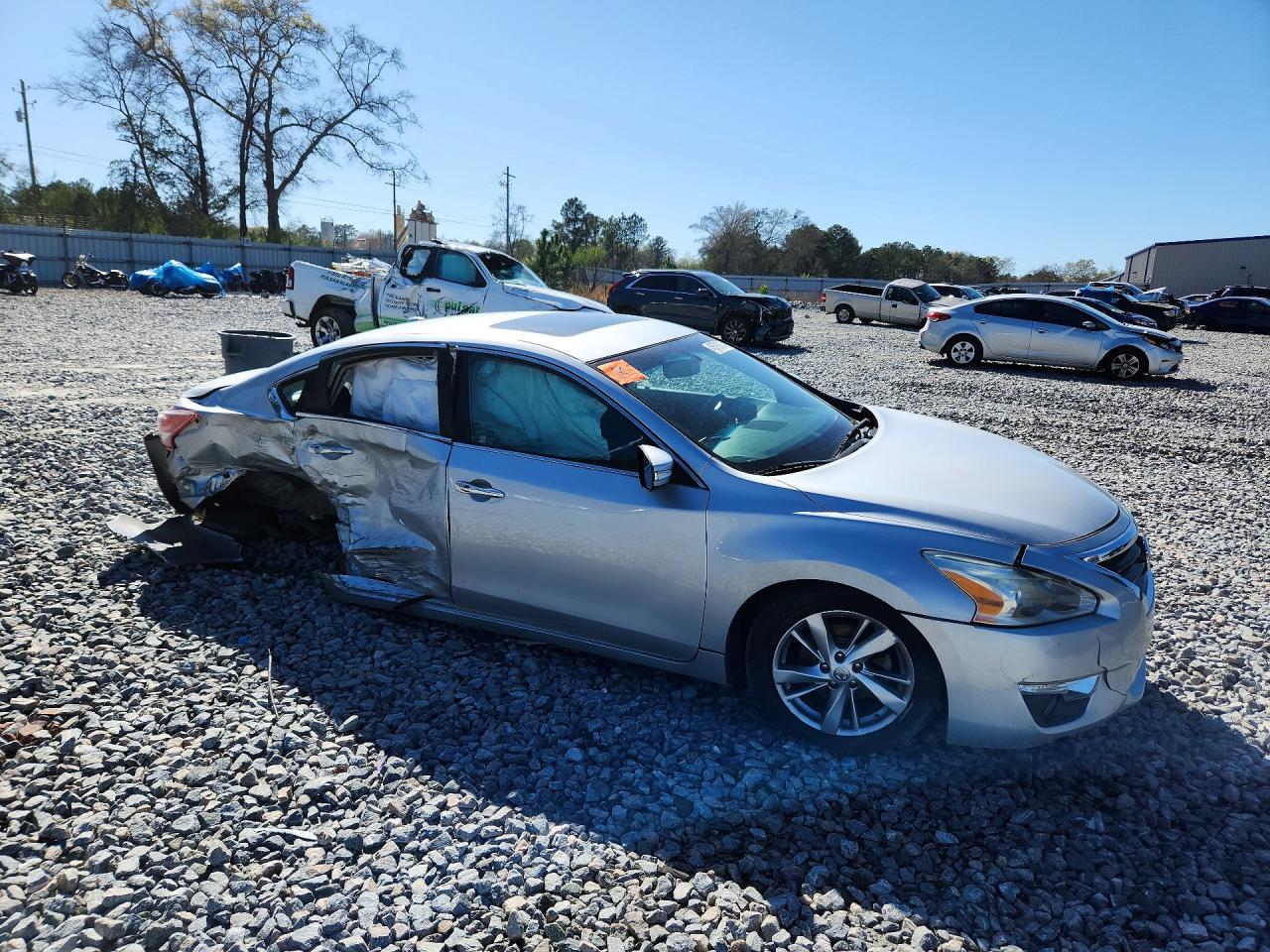 2013 Nissan Altima 2.5 Silver vin: 1N4AL3APXDN430707