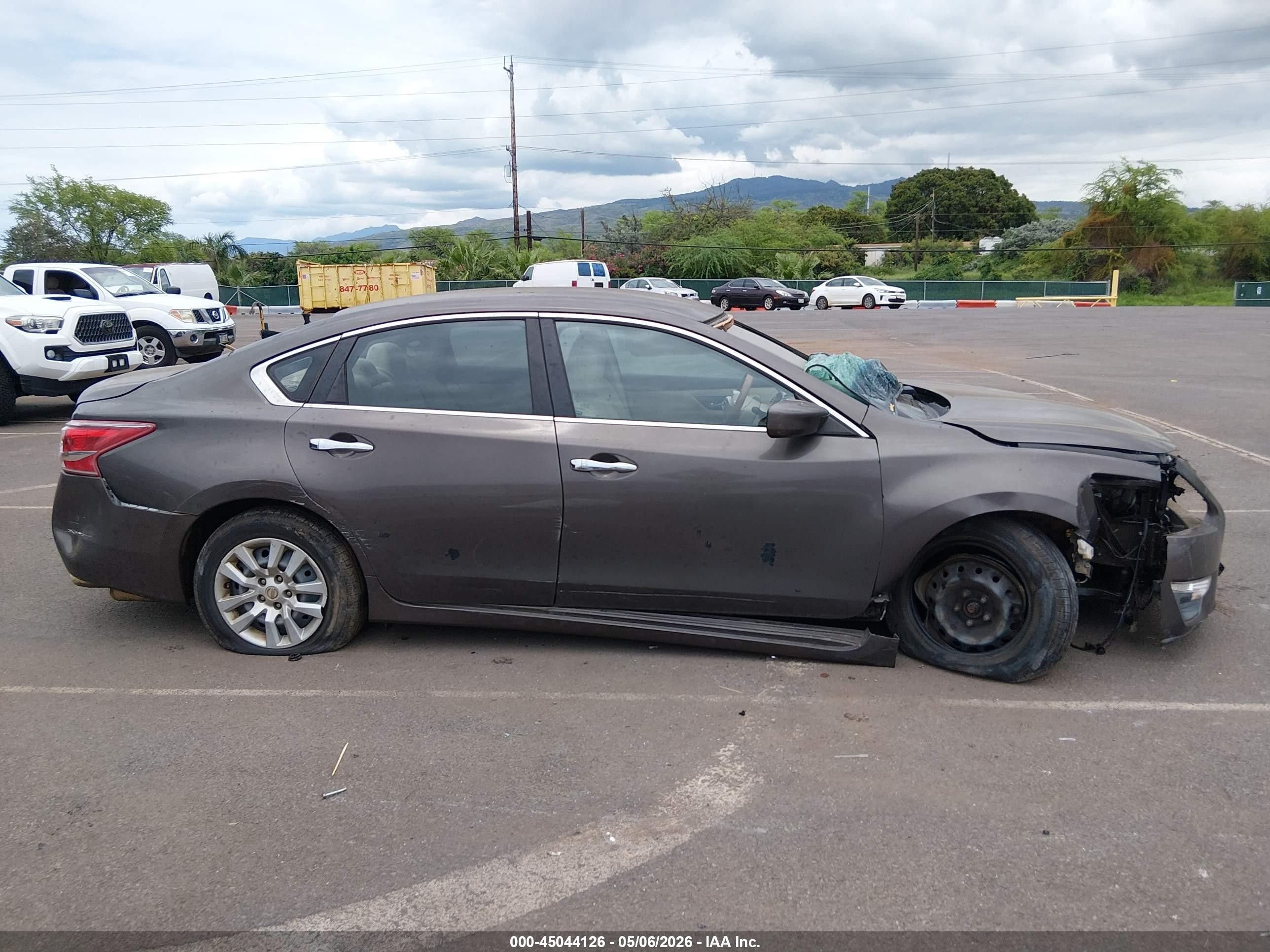2013 Nissan Altima 2.5 S Brown vin: 1N4AL3APXDN445885