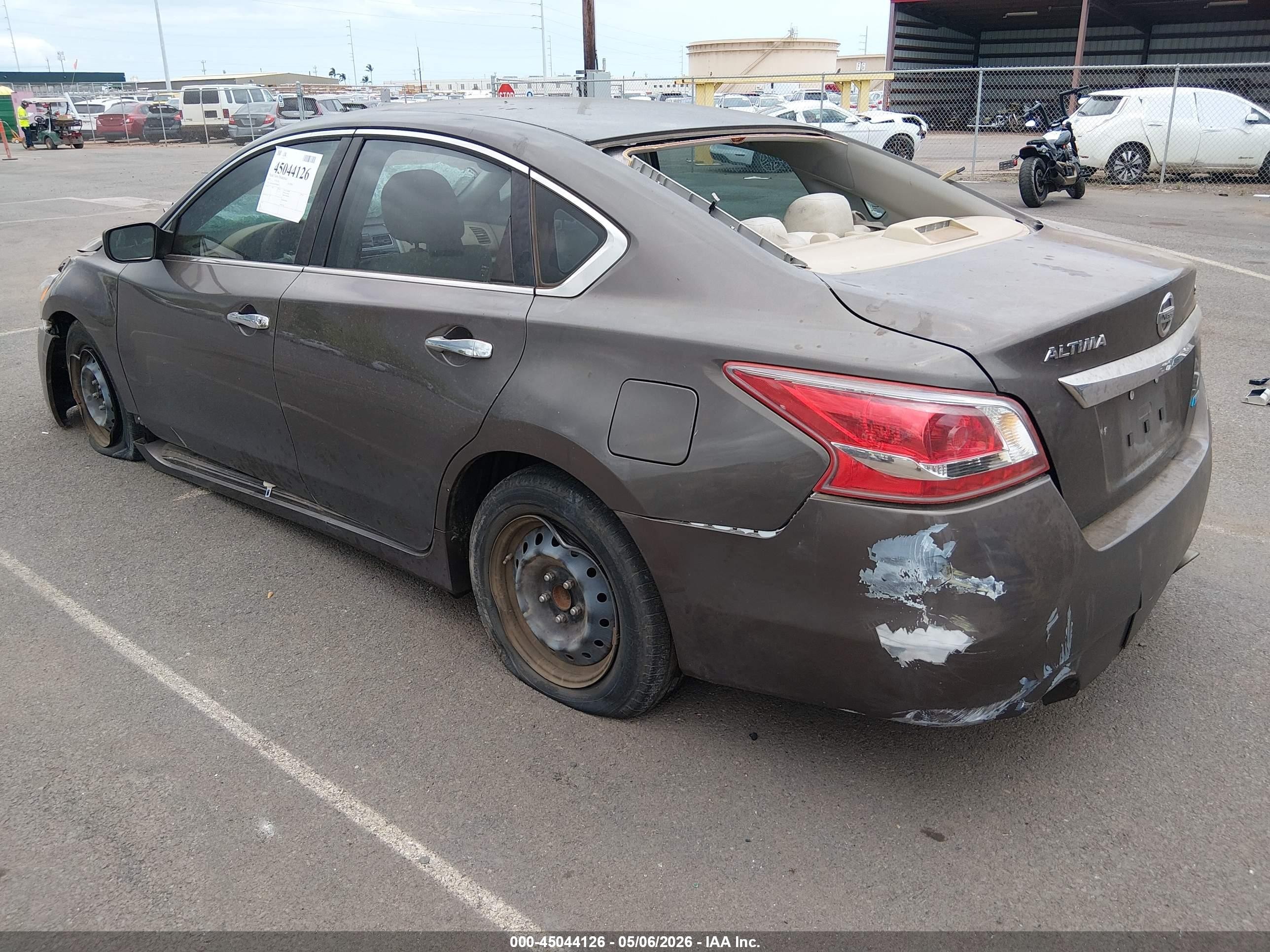 2013 Nissan Altima 2.5 S Brown vin: 1N4AL3APXDN445885