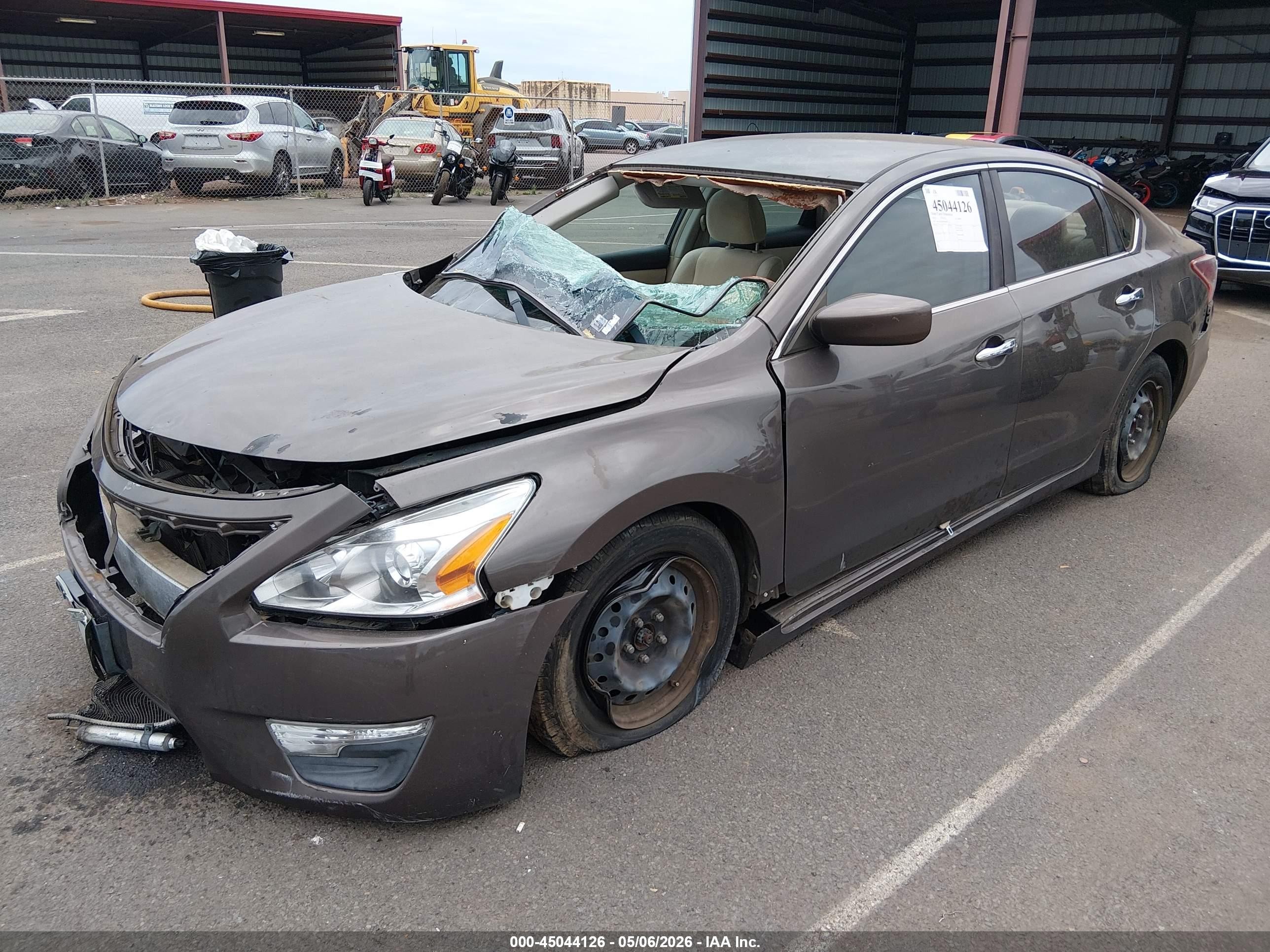 2013 Nissan Altima 2.5 S Brown vin: 1N4AL3APXDN445885