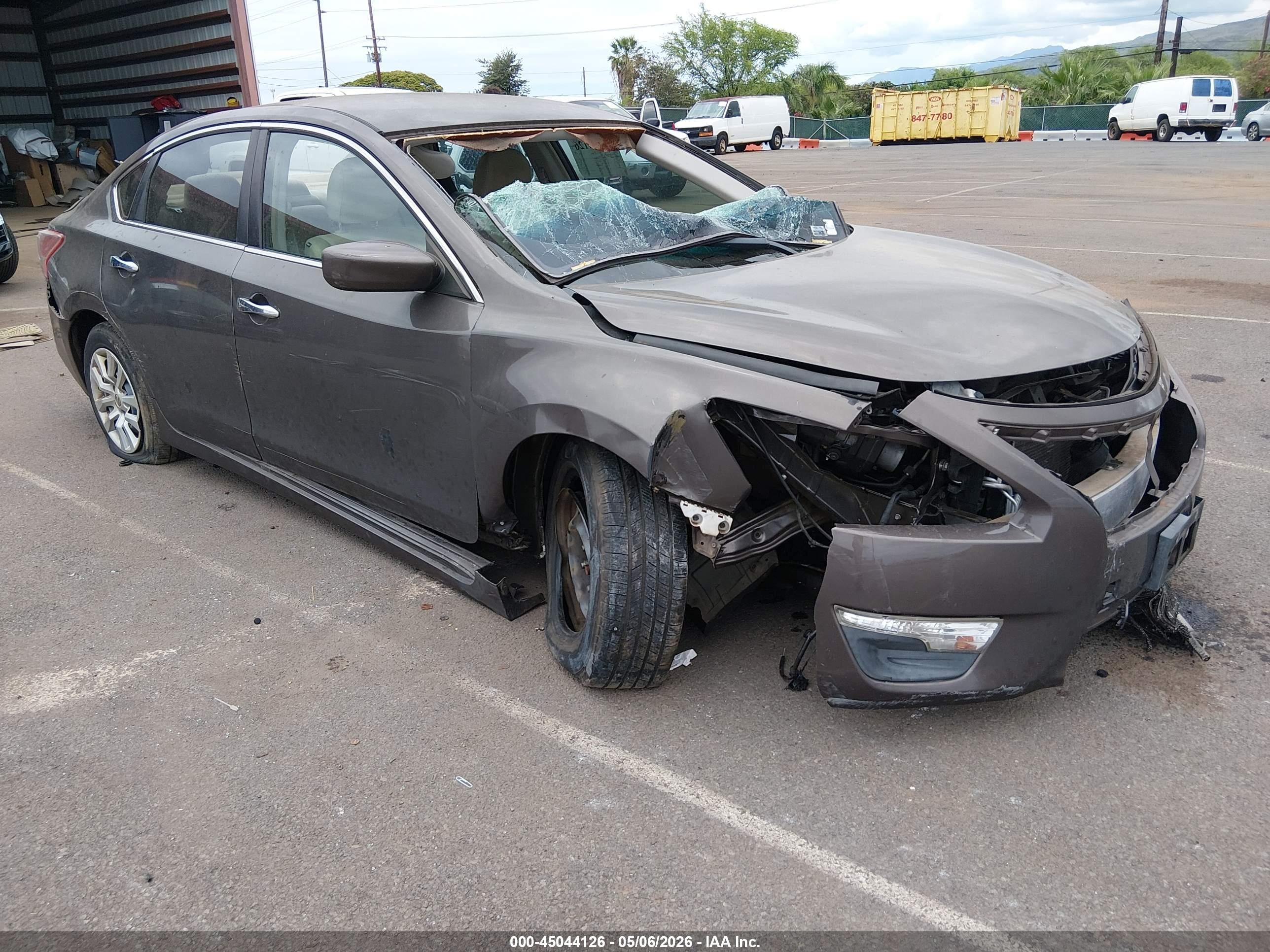 2013 Nissan Altima 2.5 S Brown vin: 1N4AL3APXDN445885