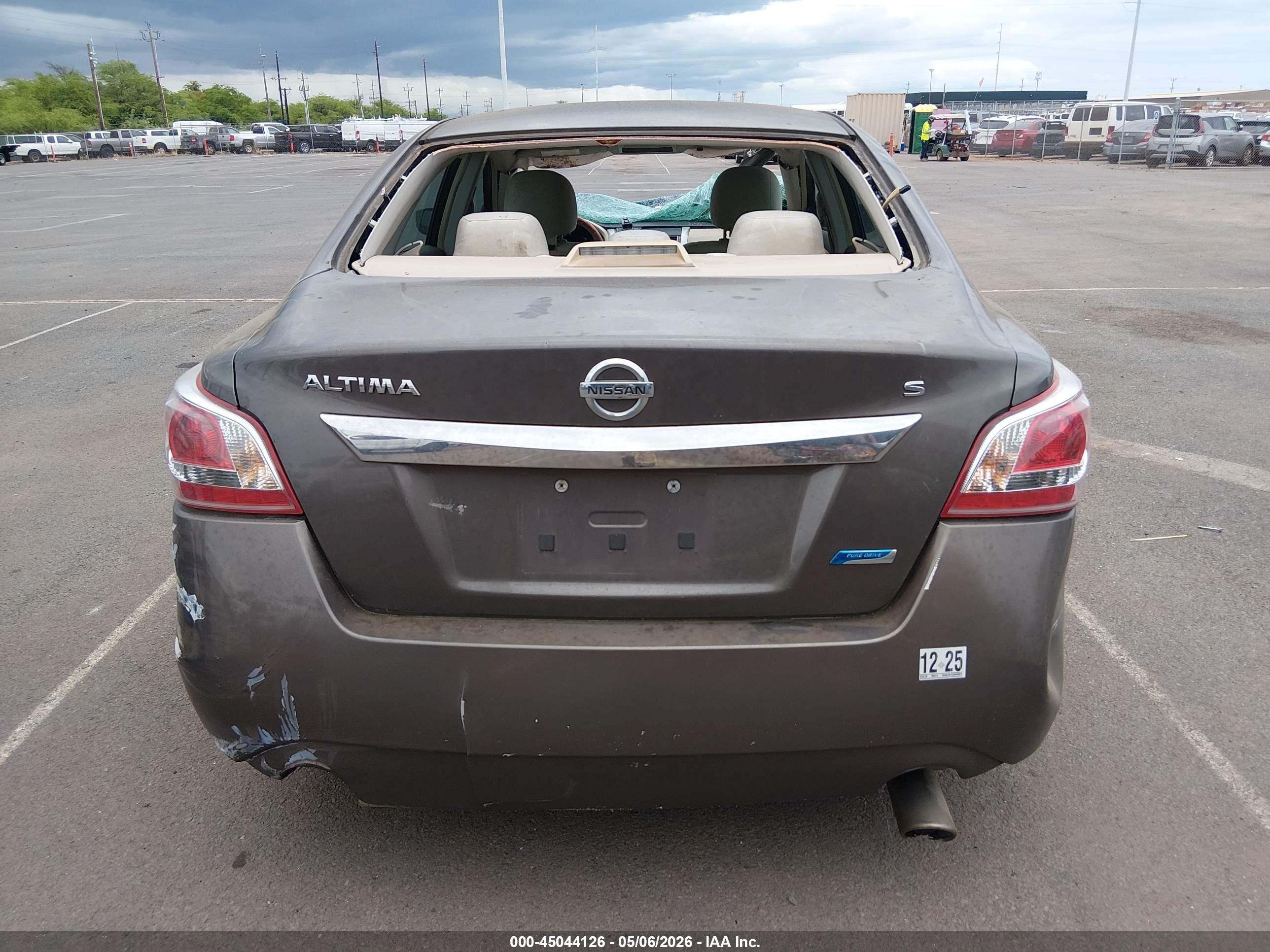 2013 Nissan Altima 2.5 S Brown vin: 1N4AL3APXDN445885