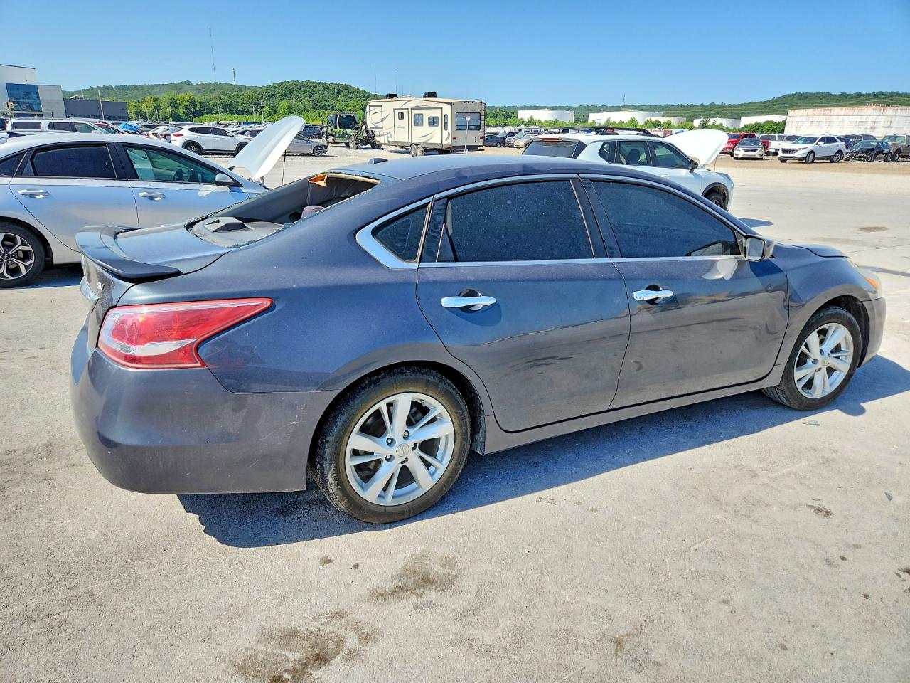 2013 Nissan Altima 2.5 Blue vin: 1N4AL3APXDN451055