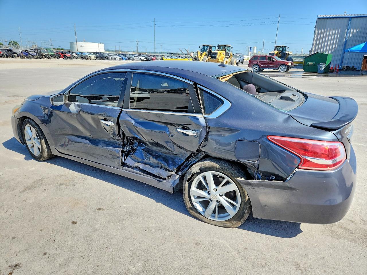 2013 Nissan Altima 2.5 Blue vin: 1N4AL3APXDN451055