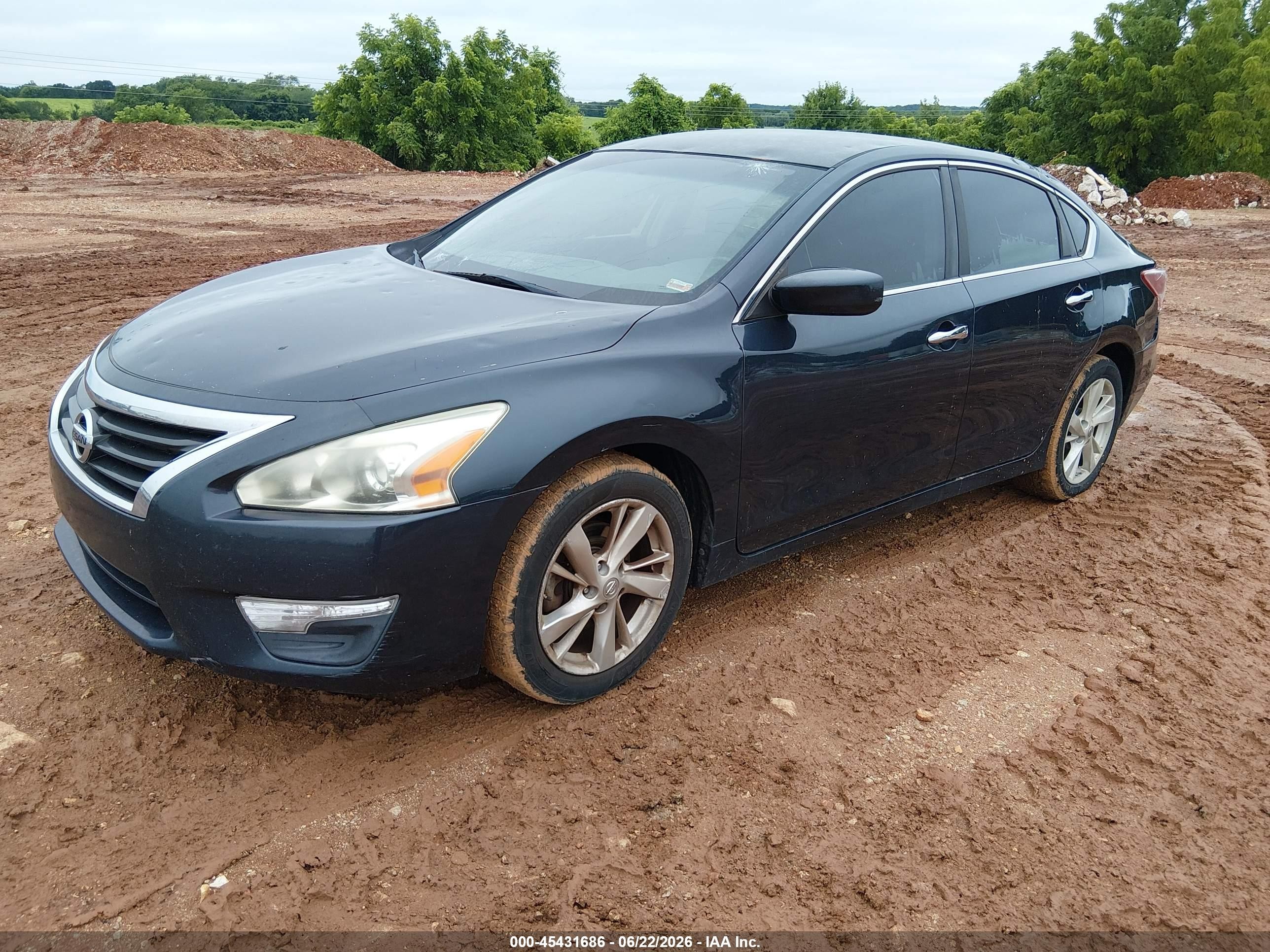 2013 Nissan Altima 2.5 Sv Gray vin: 1N4AL3APXDN458541
