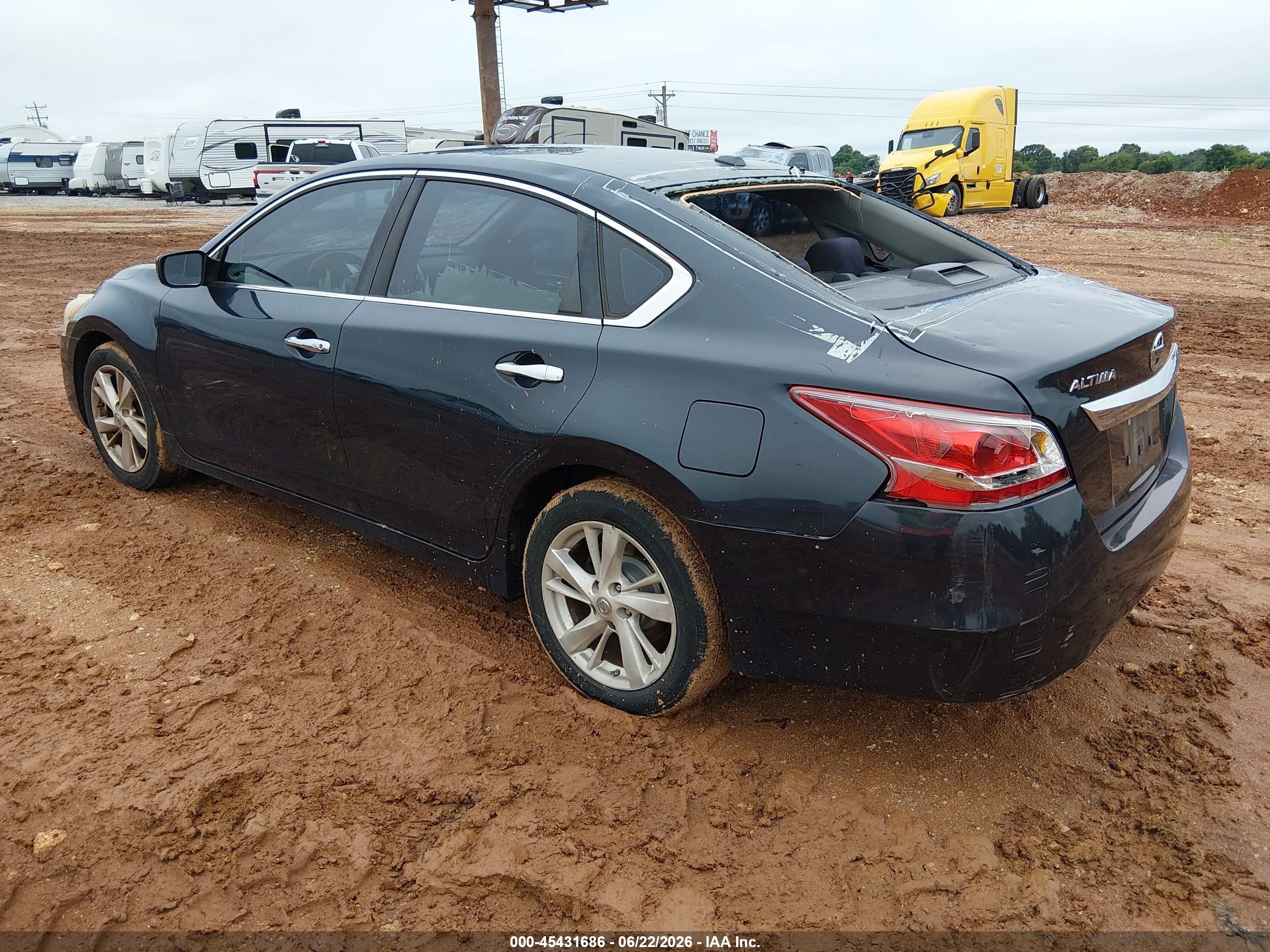 2013 Nissan Altima 2.5 Sv Gray vin: 1N4AL3APXDN458541