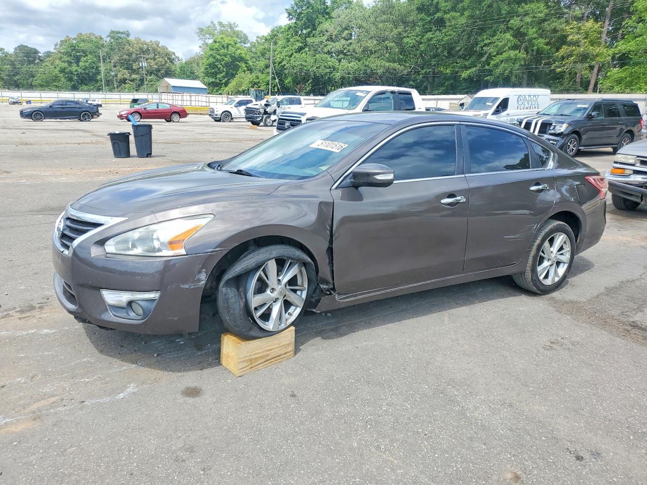2013 Nissan Altima 2.5 Brown vin: 1N4AL3APXDN459933