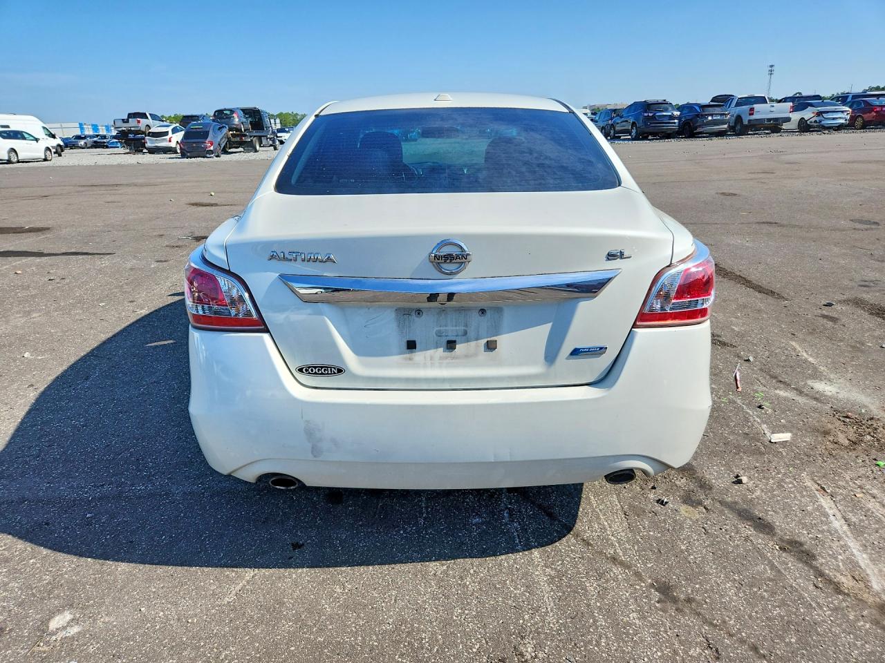 2013 Nissan Altima 2.5 White vin: 1N4AL3APXDN466428