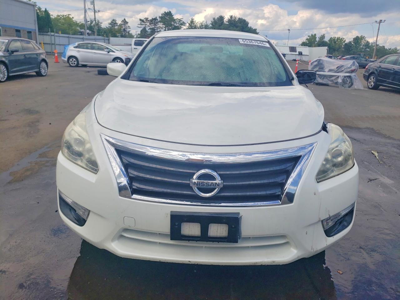 2013 Nissan Altima 2.5 White vin: 1N4AL3APXDN468213
